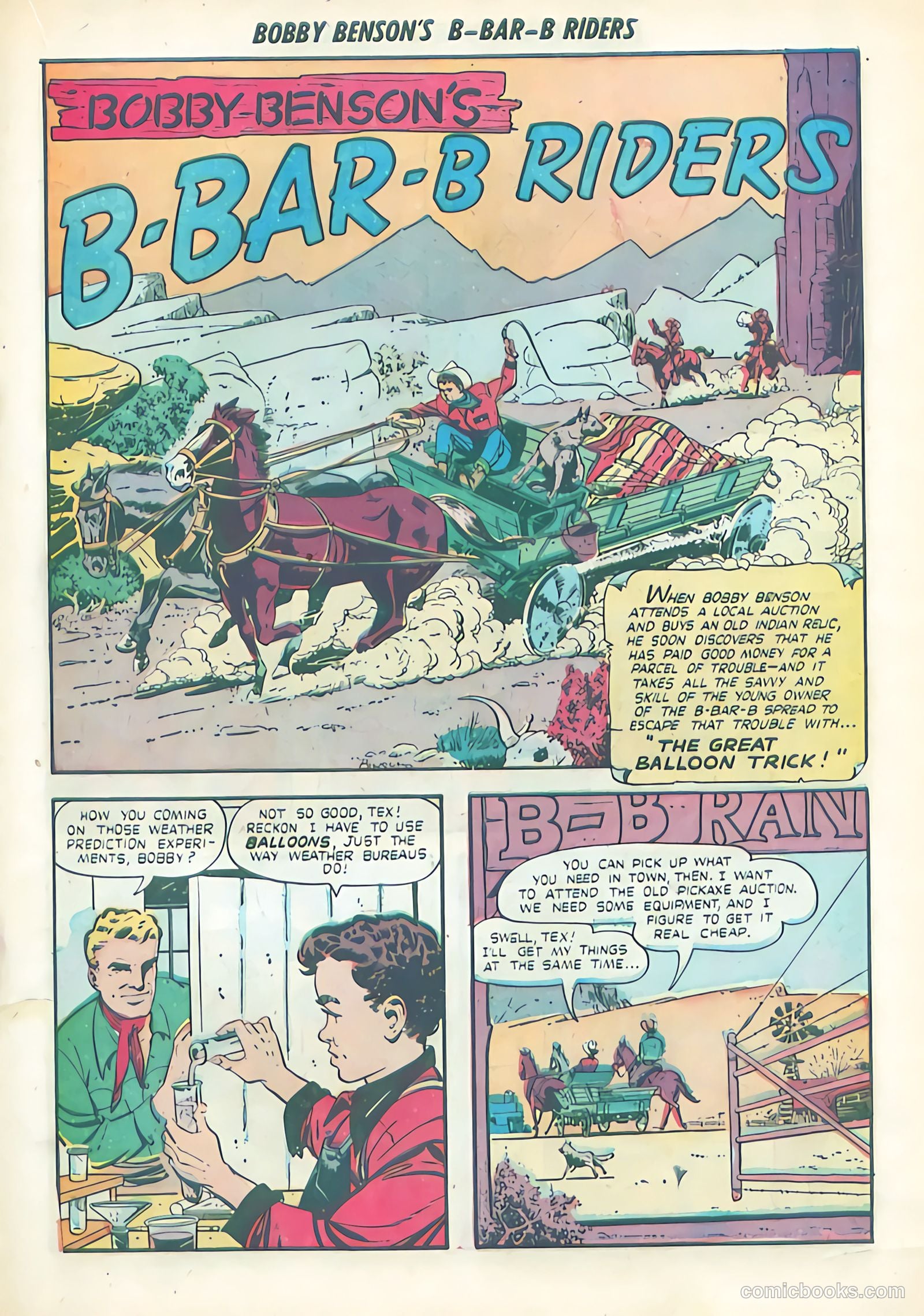 Bobby Benson's B-Bar-B Riders #2 — page 19 of 36