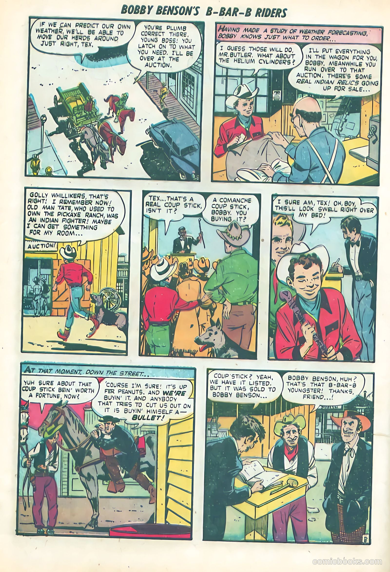 Bobby Benson's B-Bar-B Riders #2 — page 20 of 36