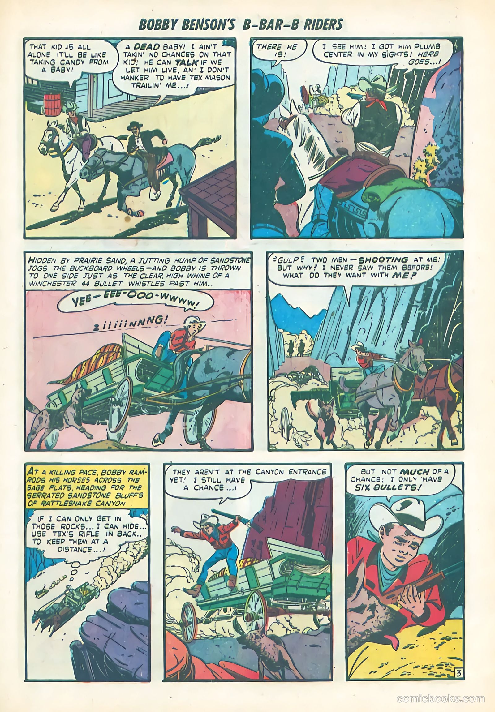 Bobby Benson's B-Bar-B Riders #2 — page 21 of 36