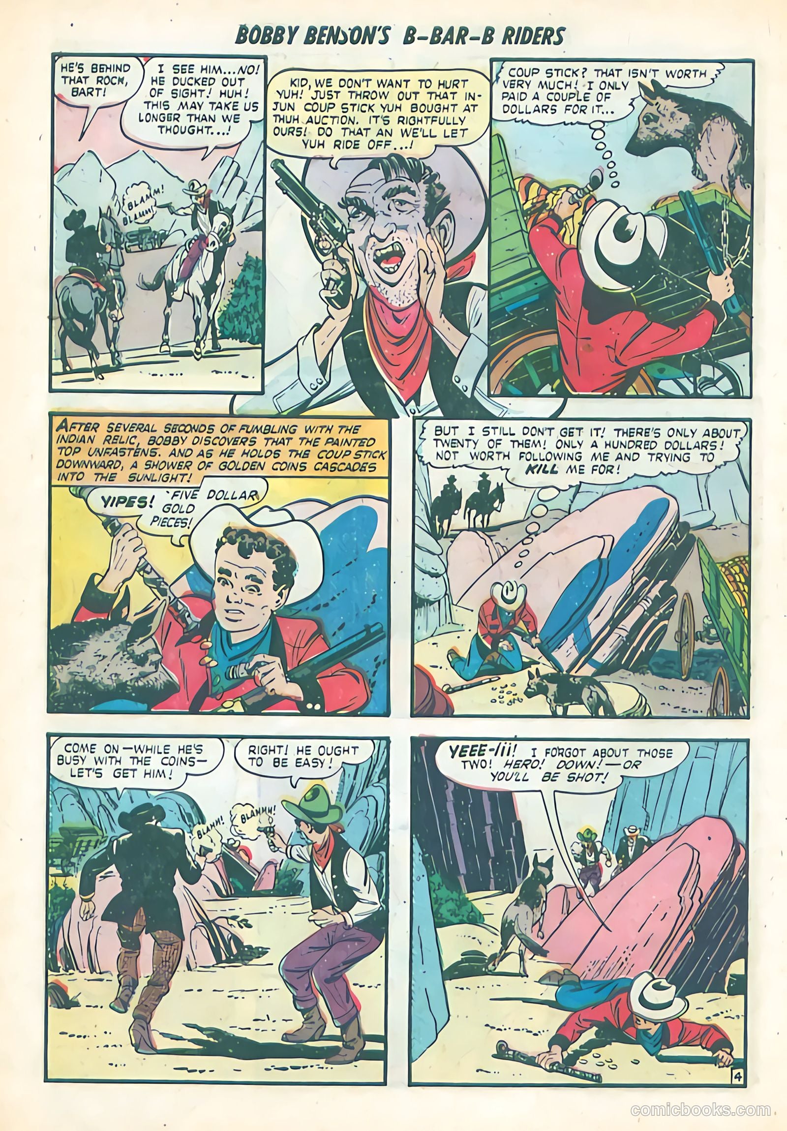 Bobby Benson's B-Bar-B Riders #2 — page 22 of 36