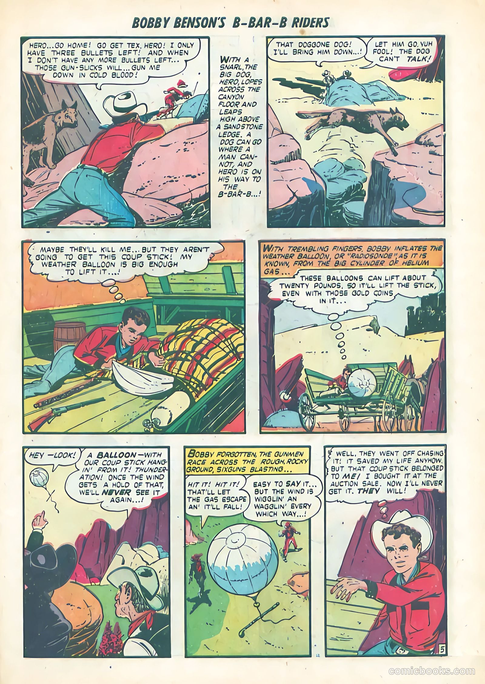 Bobby Benson's B-Bar-B Riders #2 — page 23 of 36