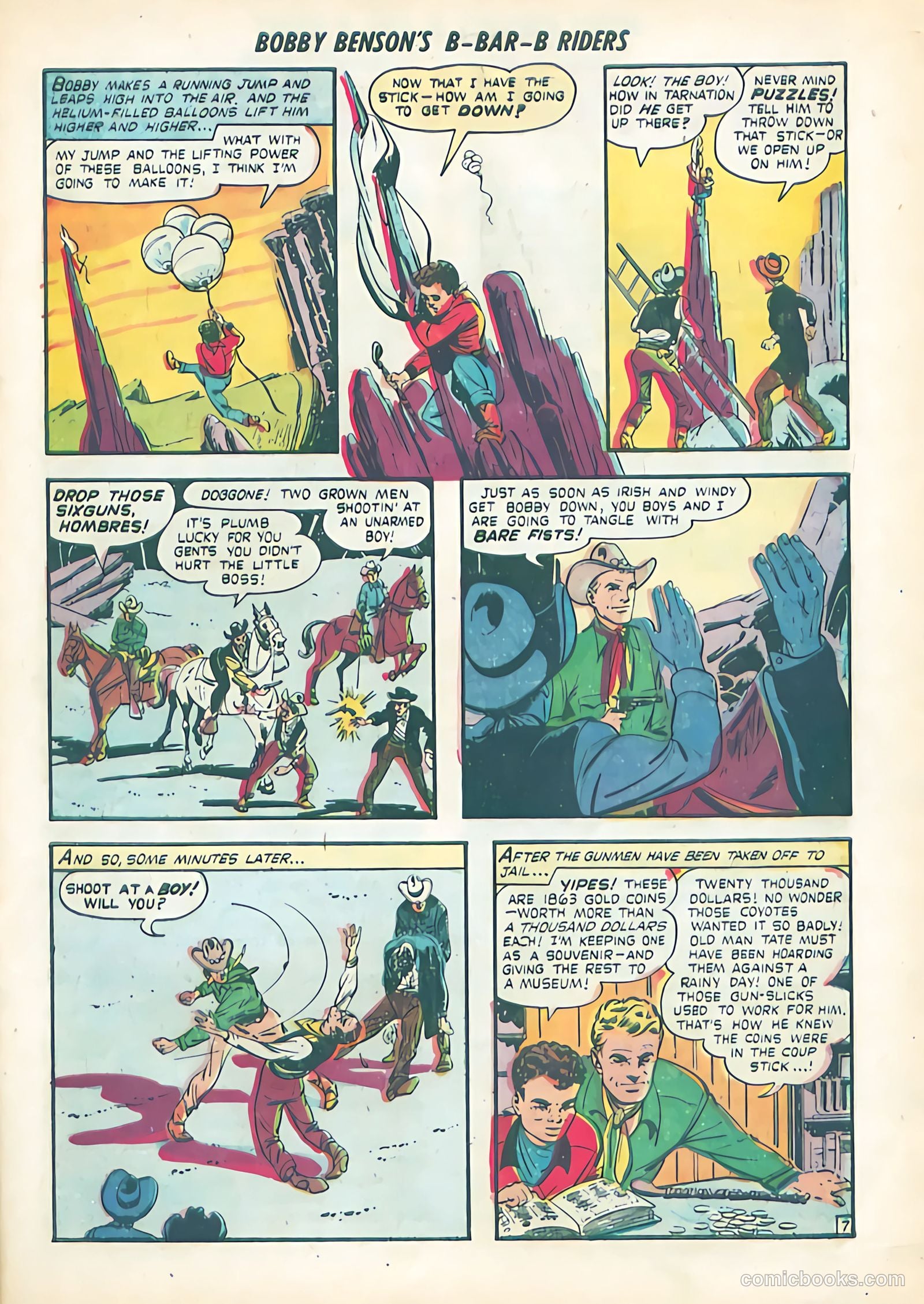 Bobby Benson's B-Bar-B Riders #2 — page 25 of 36