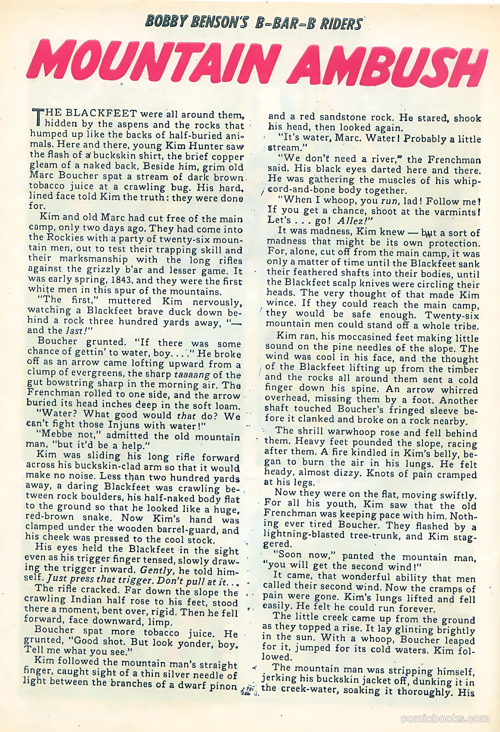 Bobby Benson's B-Bar-B Riders #2 — page 26 of 36