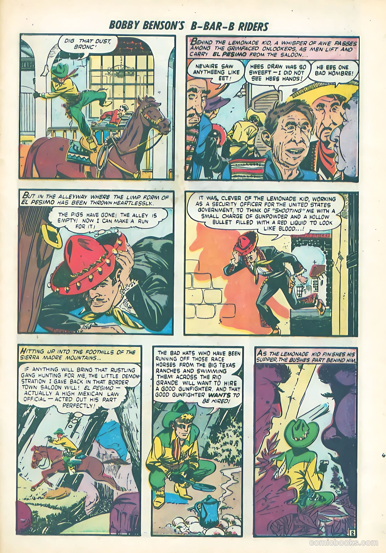 Bobby Benson's B-Bar-B Riders #2 — page 29 of 36