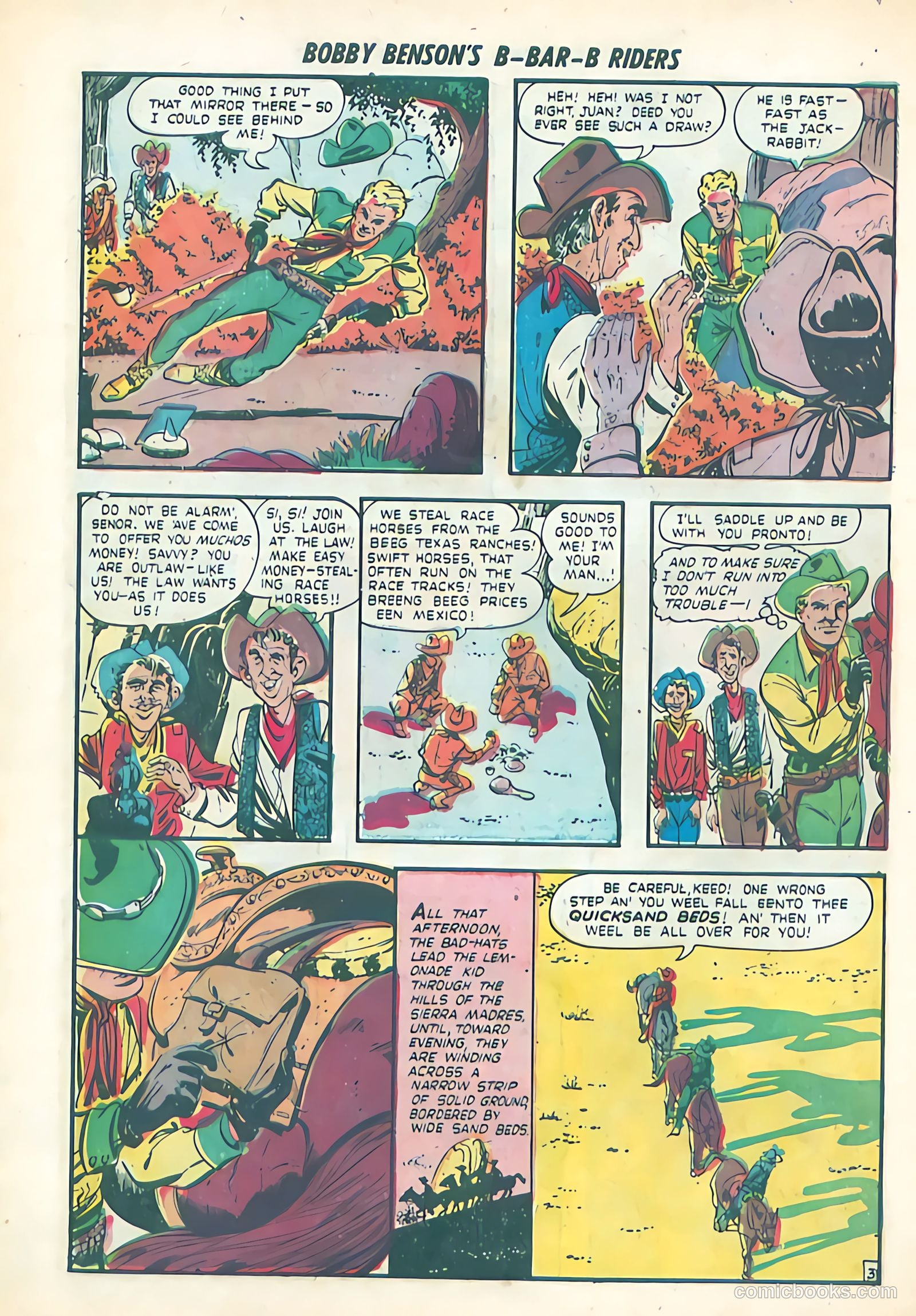Bobby Benson's B-Bar-B Riders #2 — page 30 of 36