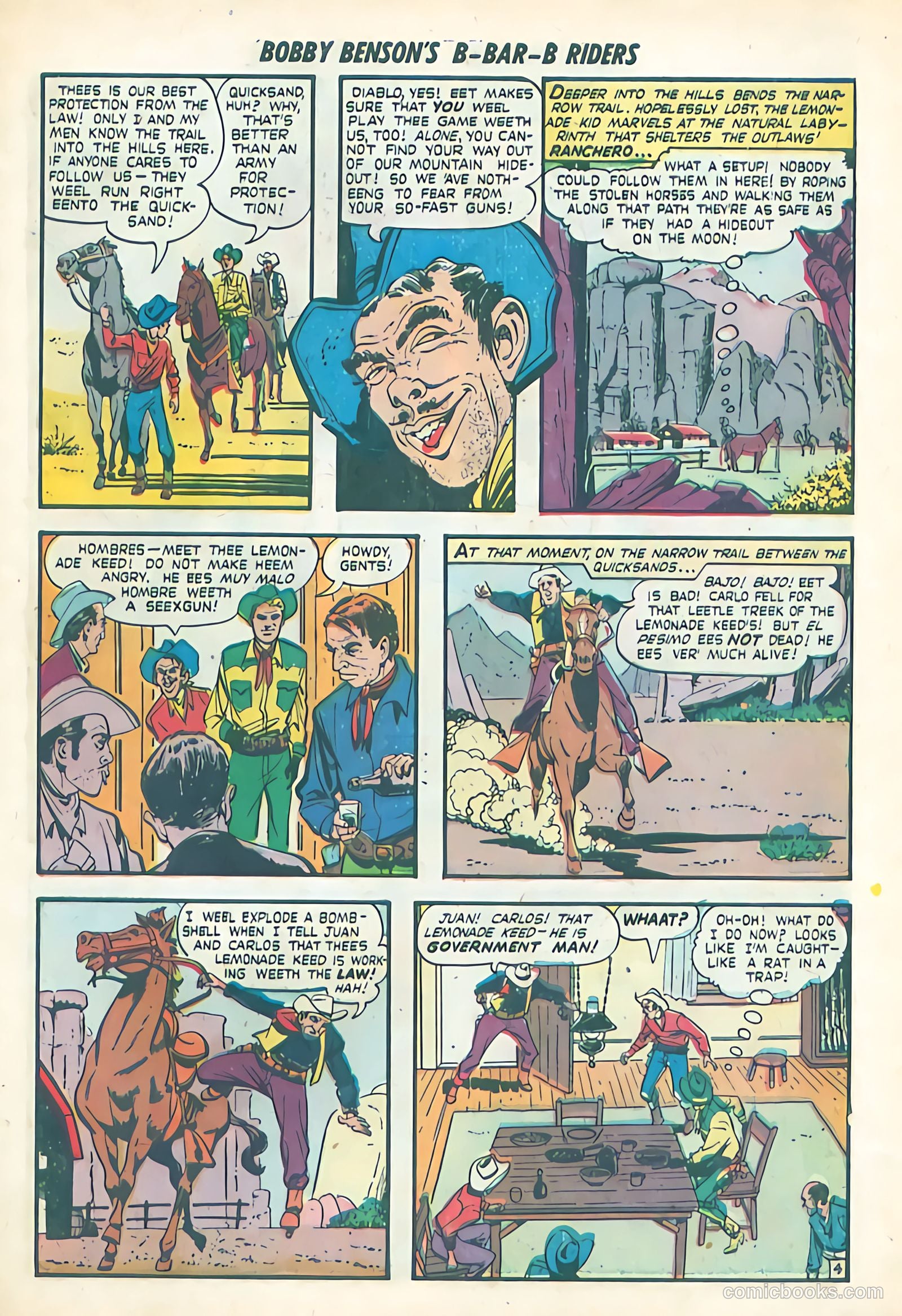 Bobby Benson's B-Bar-B Riders #2 — page 31 of 36