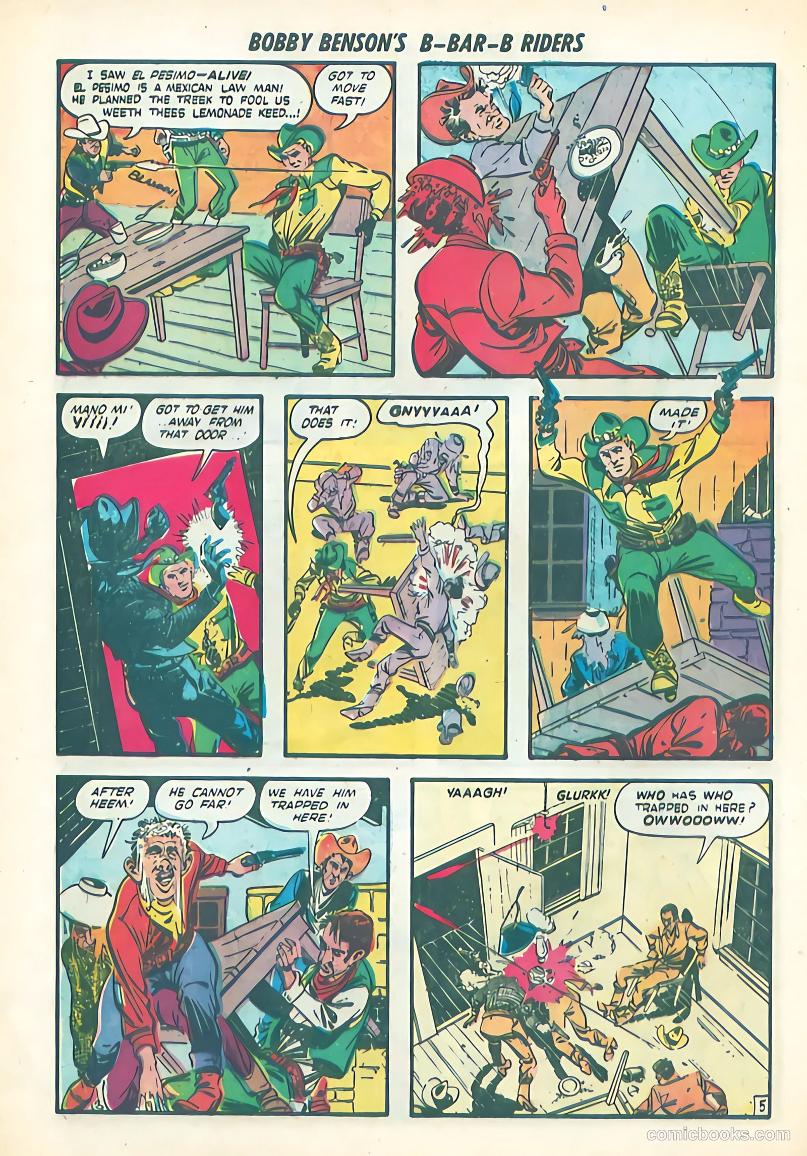 Bobby Benson's B-Bar-B Riders #2 — page 32 of 36