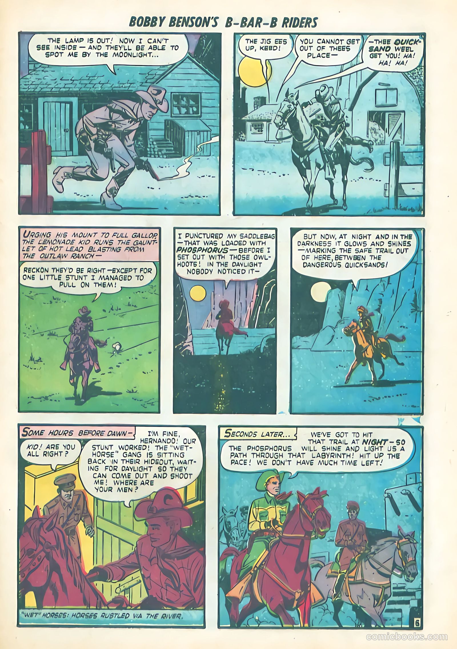 Bobby Benson's B-Bar-B Riders #2 — page 33 of 36