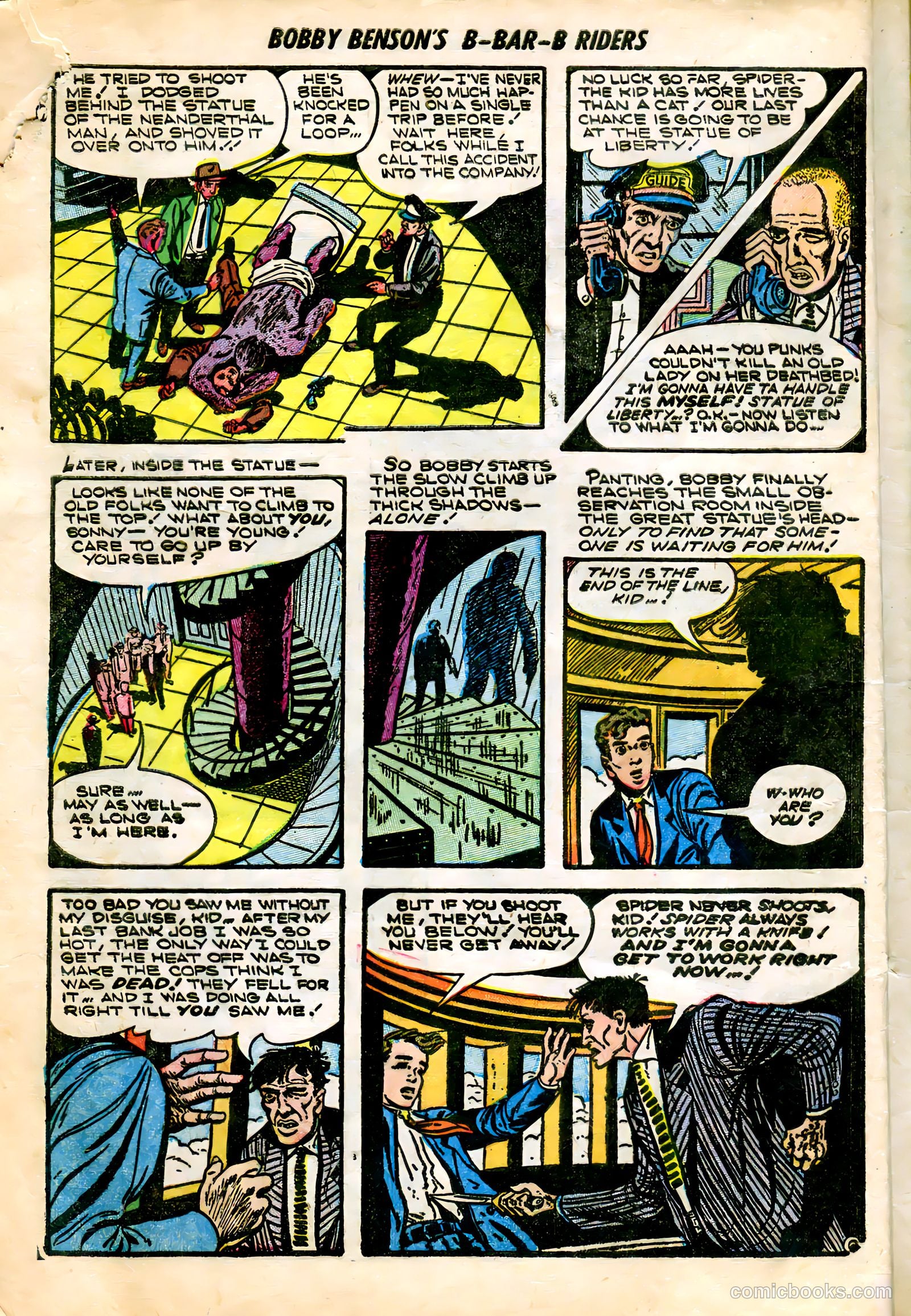 Bobby Benson's B-Bar-B Riders #20 — page 8 of 36