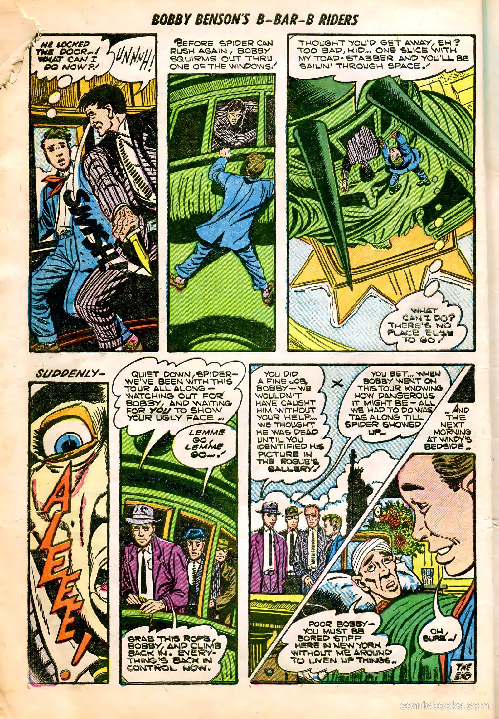 Bobby Benson's B-Bar-B Riders #20 — page 9 of 36