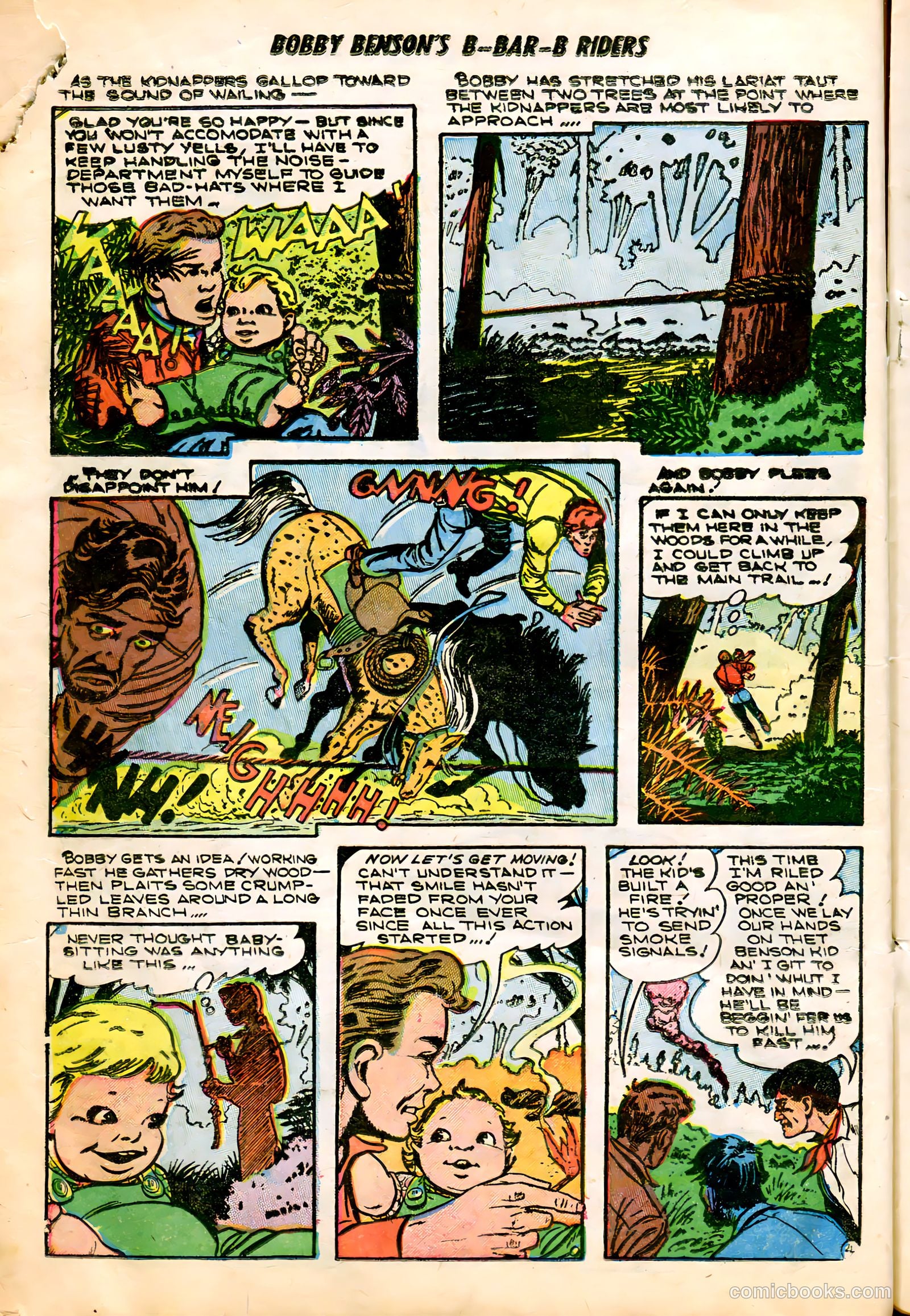 Bobby Benson's B-Bar-B Riders #20 — page 14 of 36