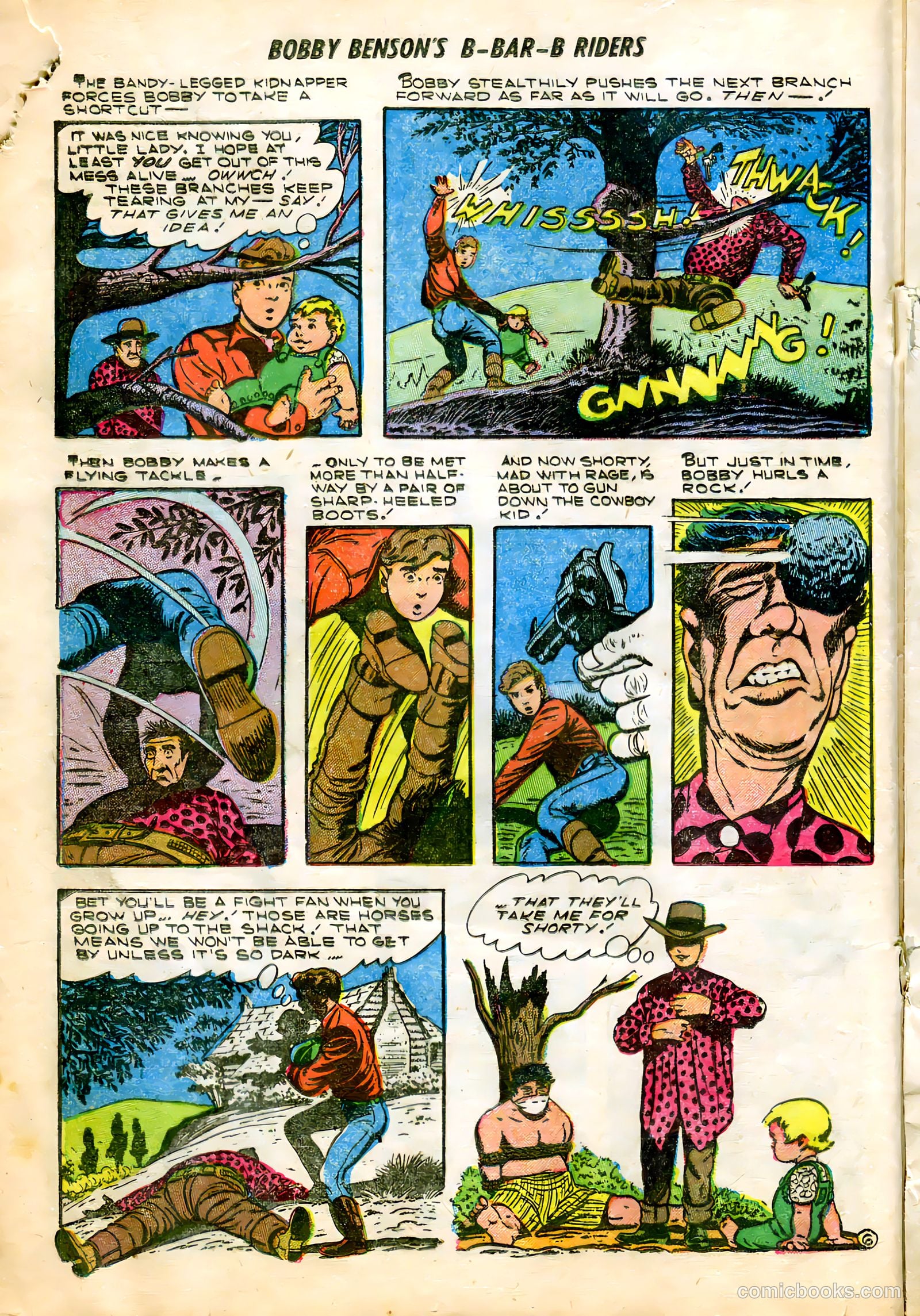 Bobby Benson's B-Bar-B Riders #20 — page 16 of 36