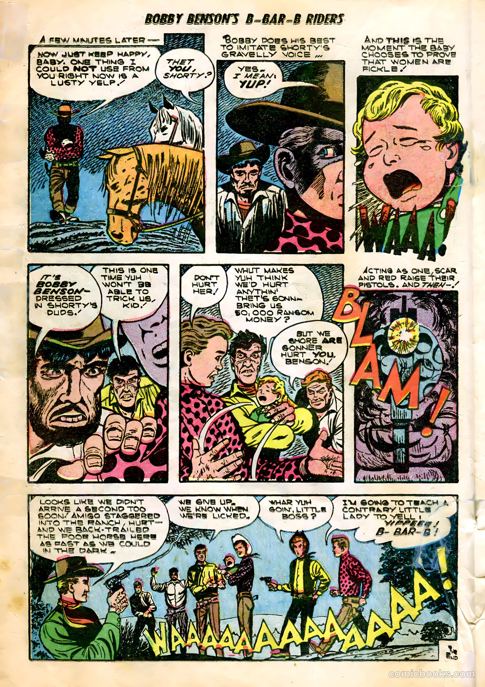 Bobby Benson's B-Bar-B Riders #20 — page 17 of 36