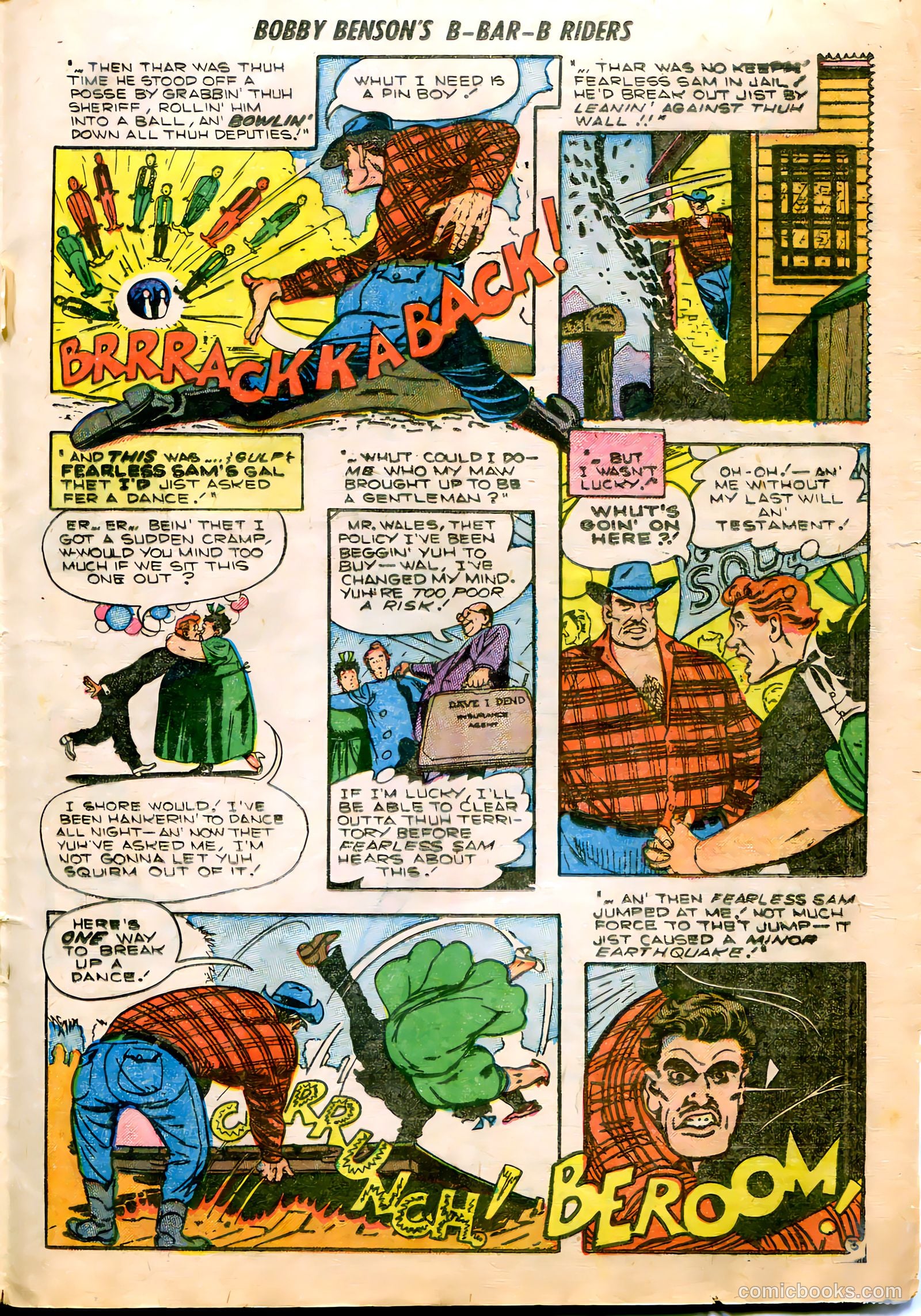 Bobby Benson's B-Bar-B Riders #20 — page 21 of 36