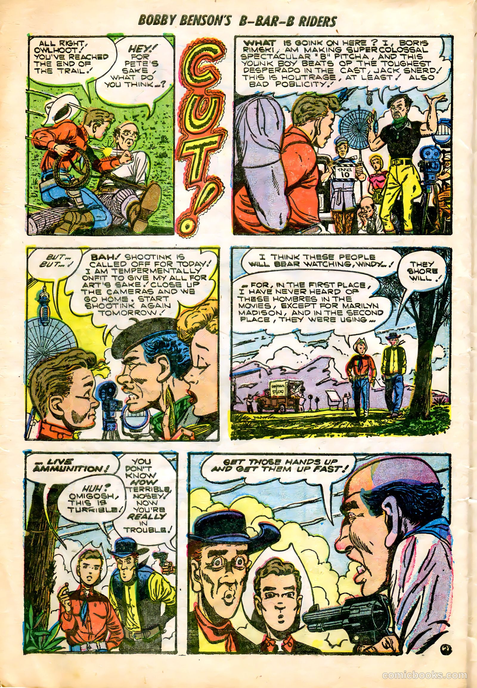 Bobby Benson's B-Bar-B Riders #20 — page 28 of 36