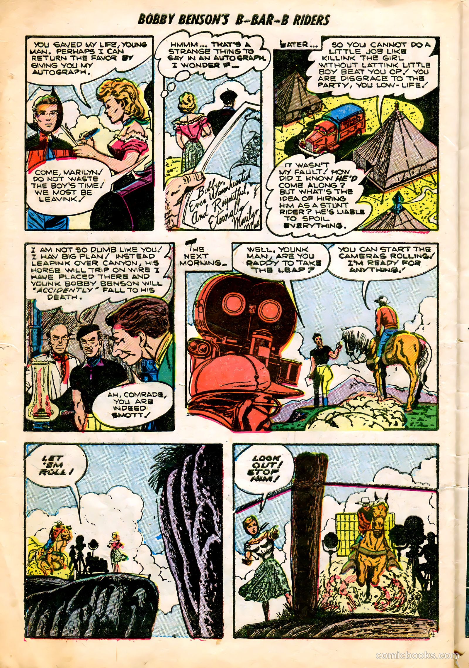 Bobby Benson's B-Bar-B Riders #20 — page 30 of 36