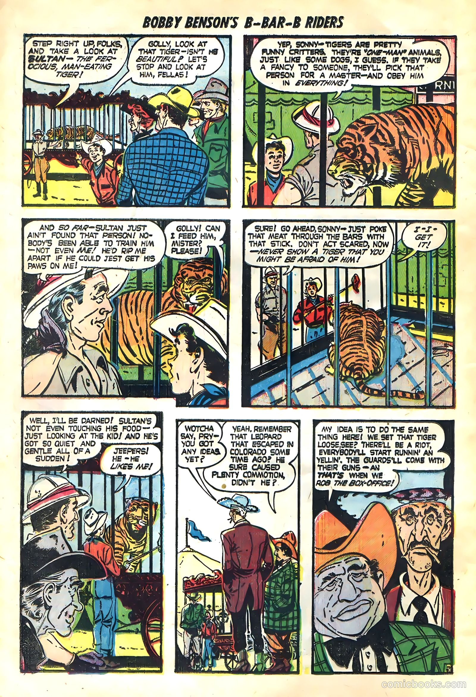 Bobby Benson's B-Bar-B Riders #3 — page 4 of 36