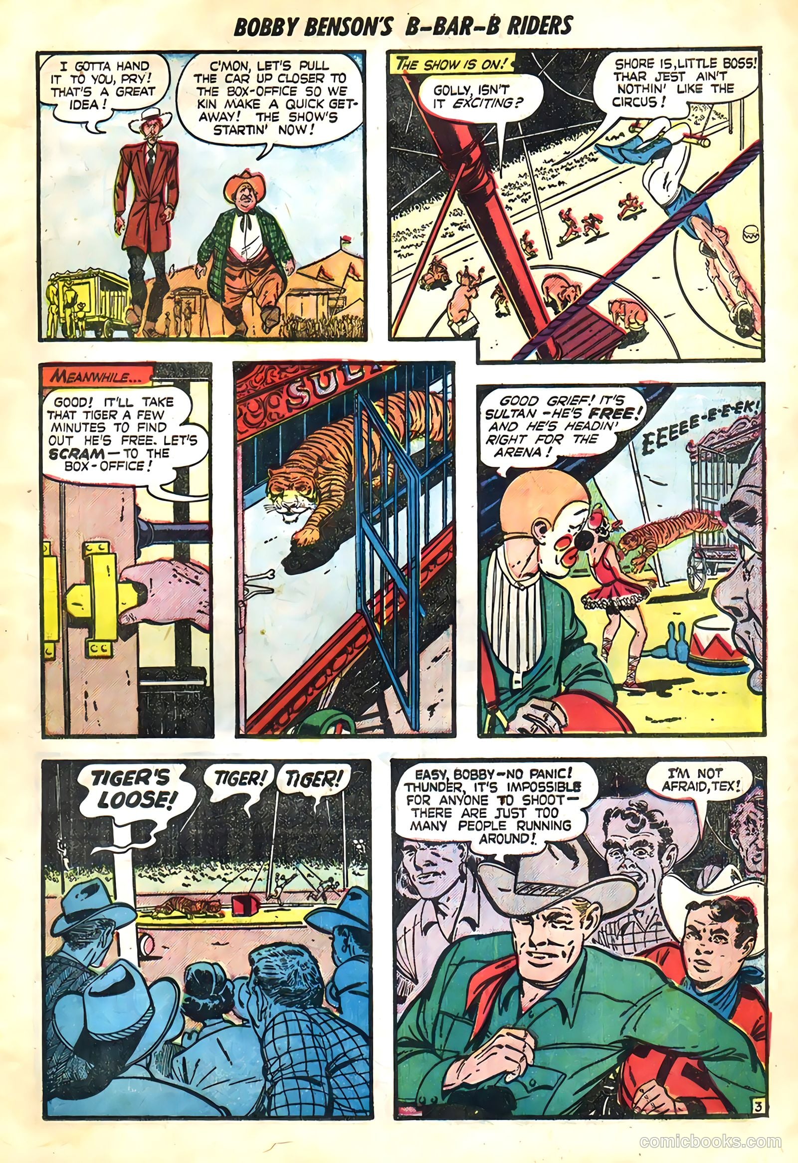 Bobby Benson's B-Bar-B Riders #3 — page 5 of 36