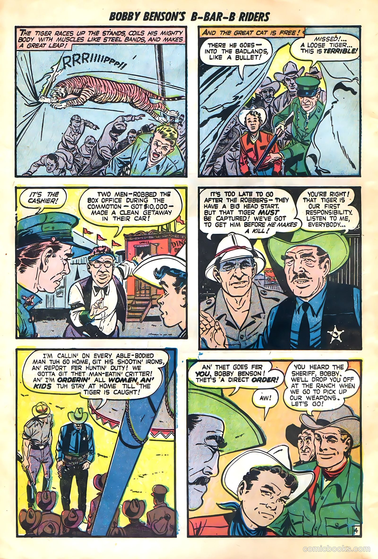 Bobby Benson's B-Bar-B Riders #3 — page 6 of 36