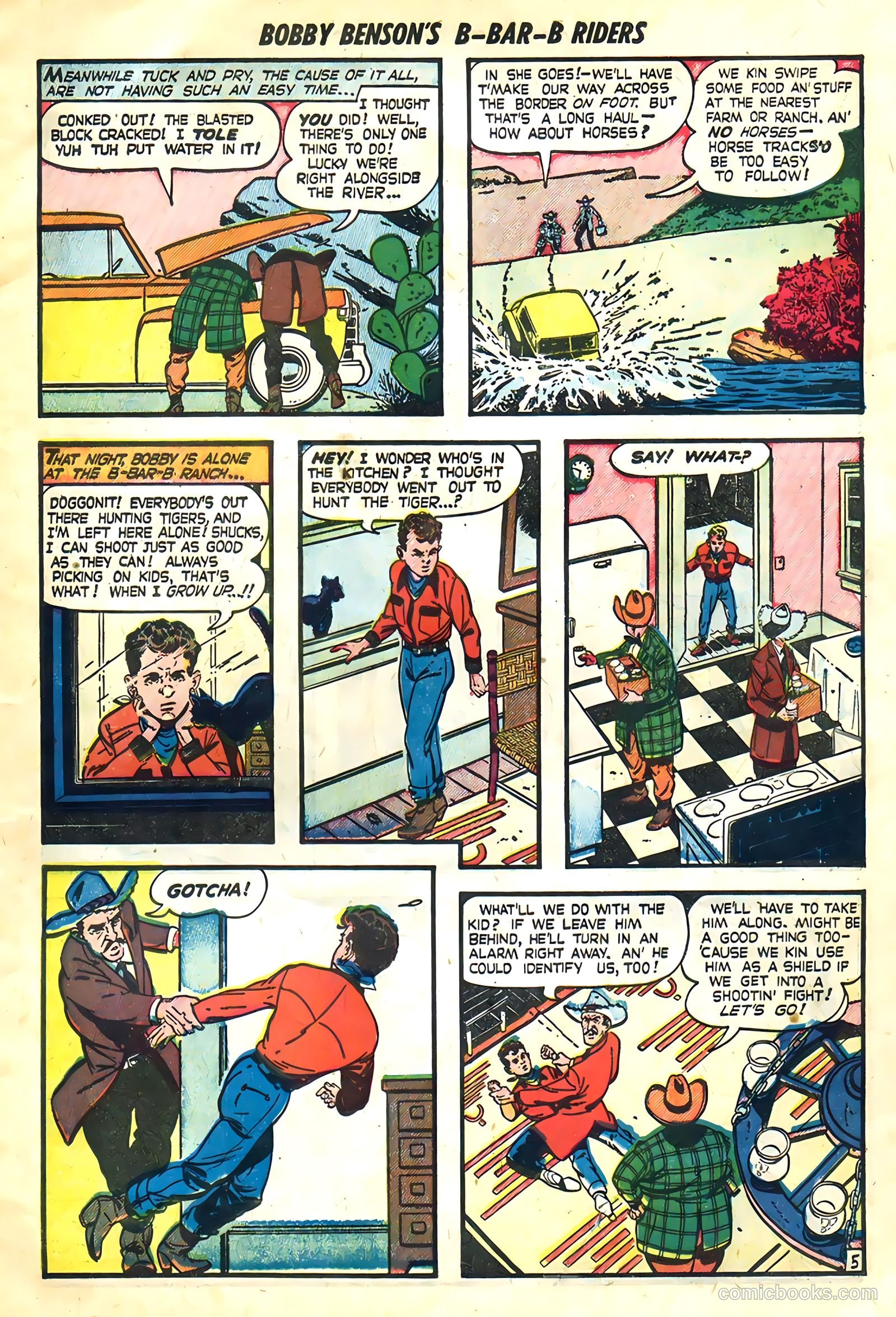 Bobby Benson's B-Bar-B Riders #3 — page 7 of 36