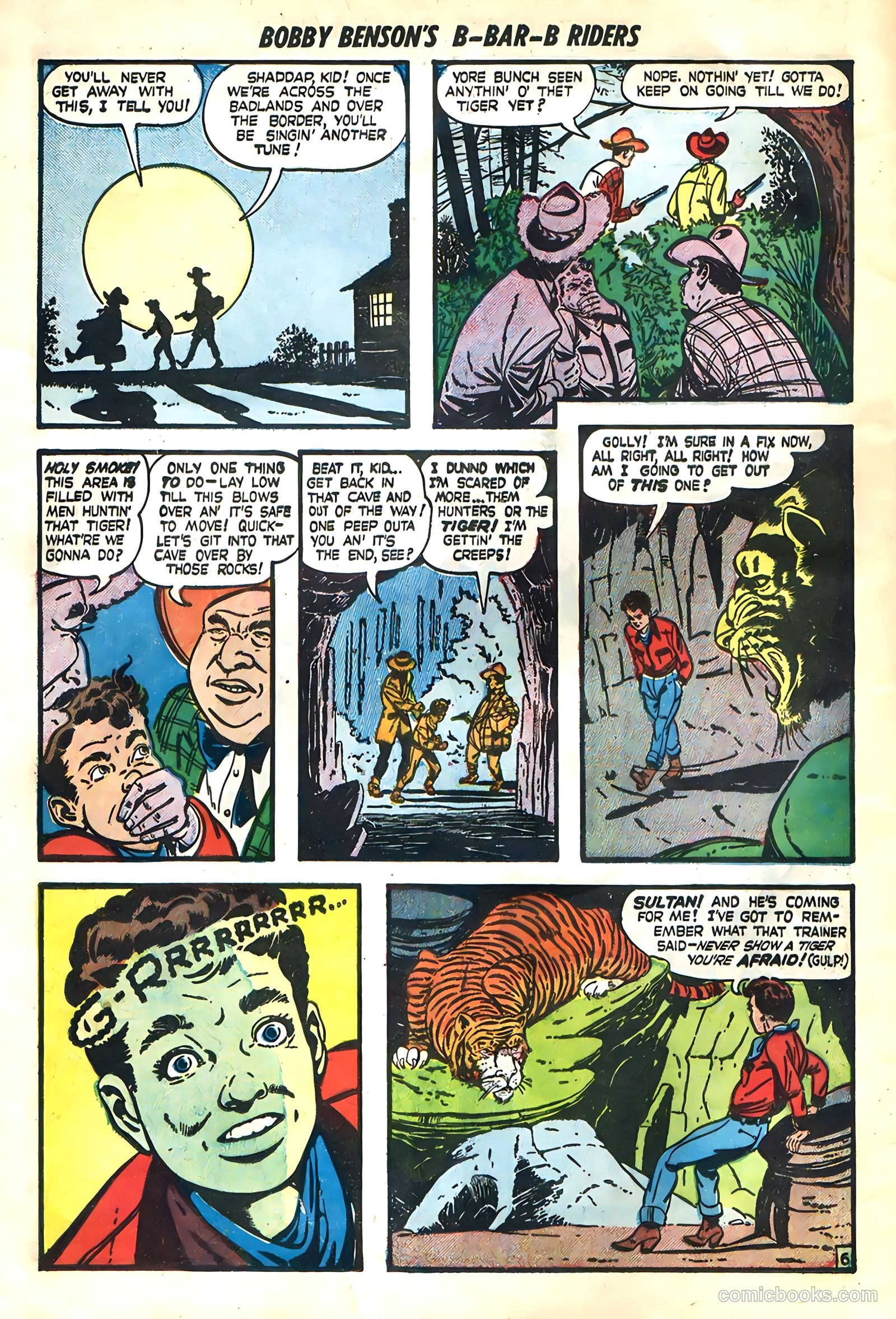 Bobby Benson's B-Bar-B Riders #3 — page 8 of 36