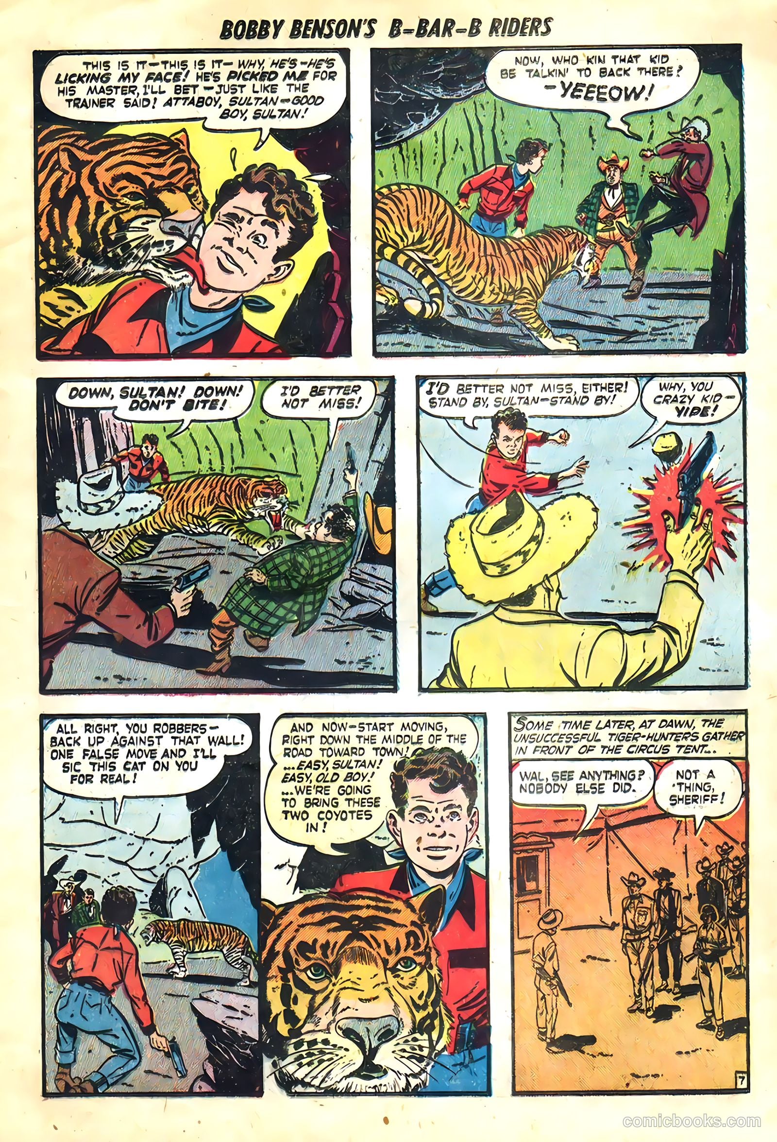Bobby Benson's B-Bar-B Riders #3 — page 9 of 36