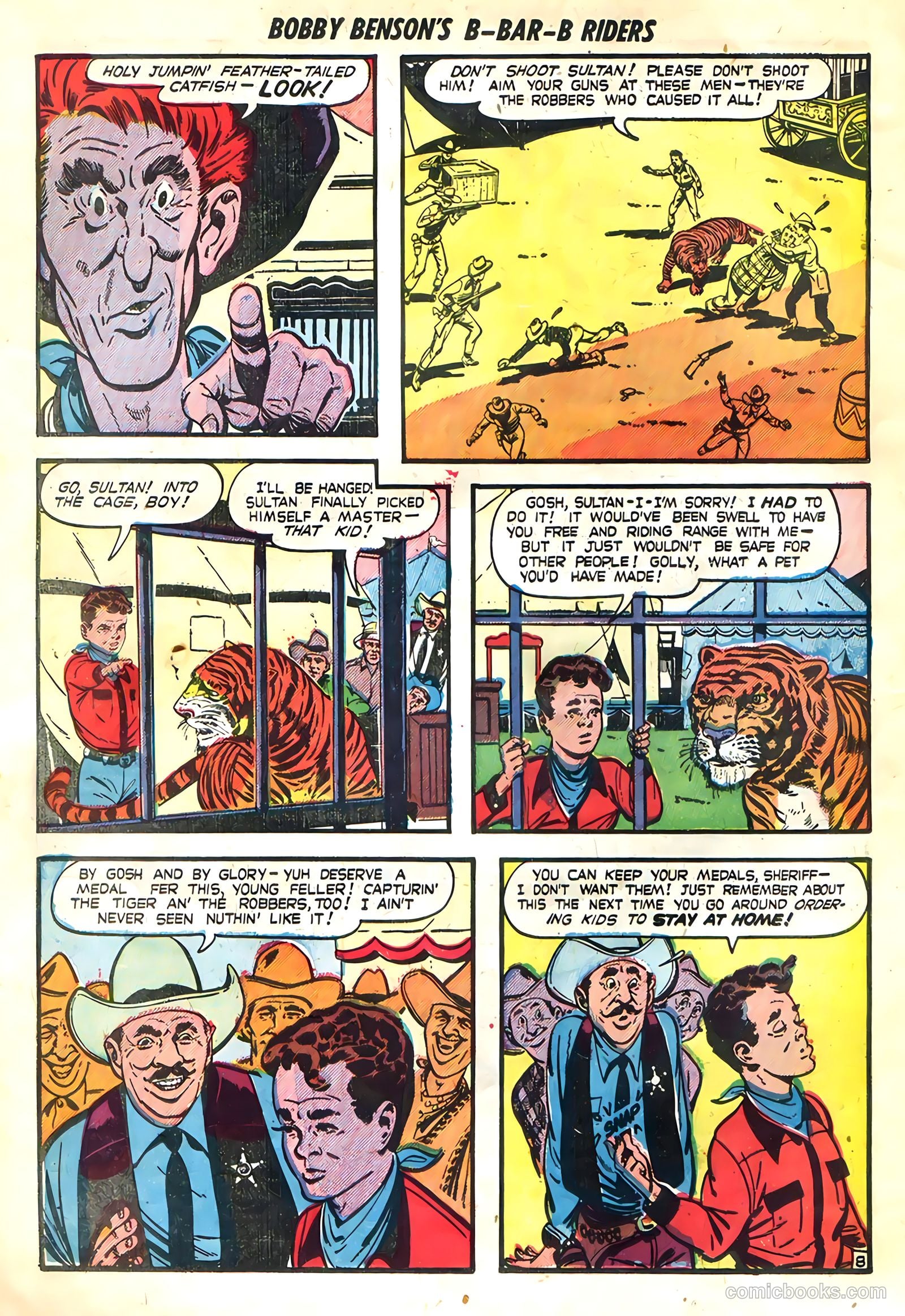 Bobby Benson's B-Bar-B Riders #3 — page 10 of 36