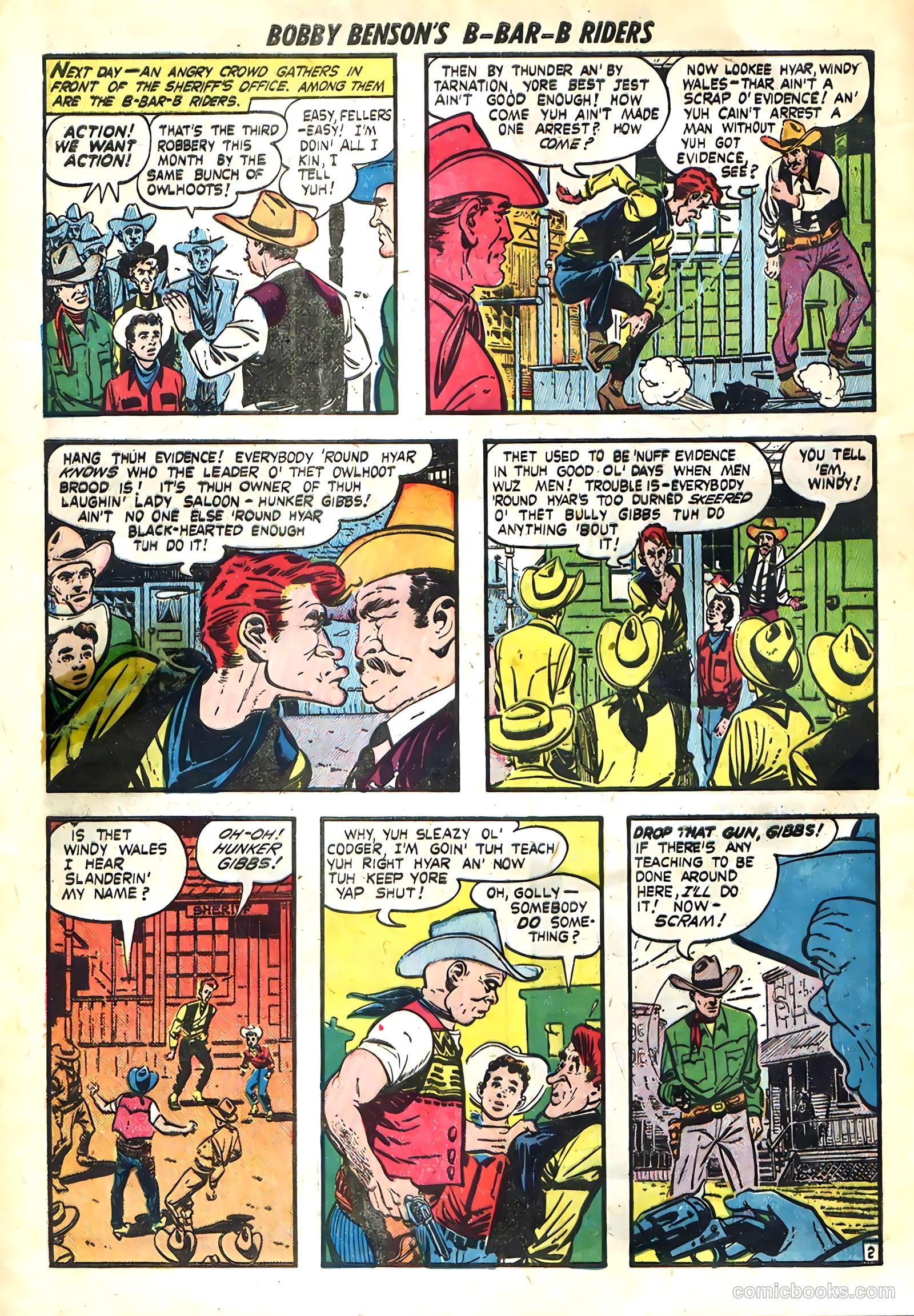 Bobby Benson's B-Bar-B Riders #3 — page 12 of 36