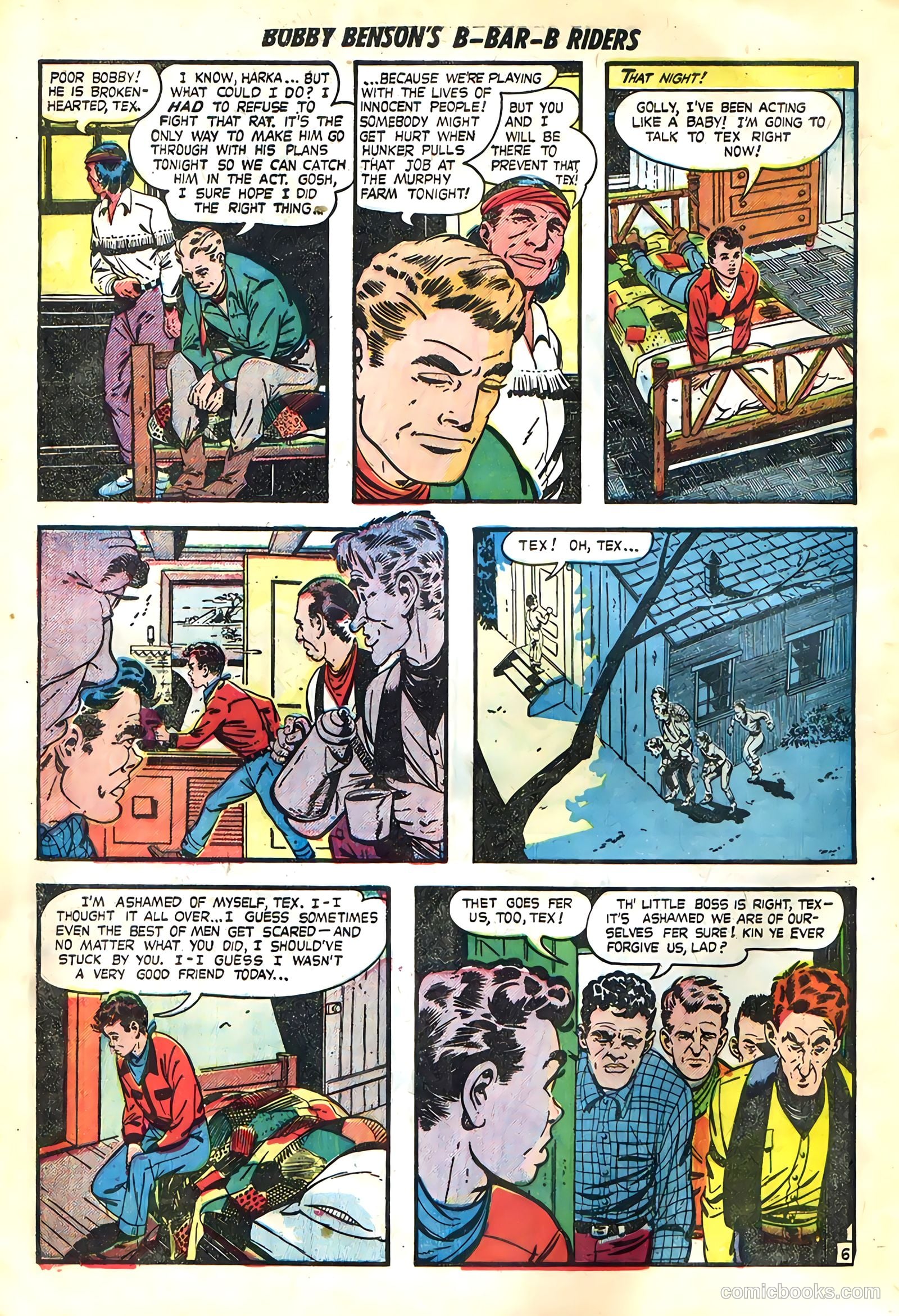 Bobby Benson's B-Bar-B Riders #3 — page 16 of 36