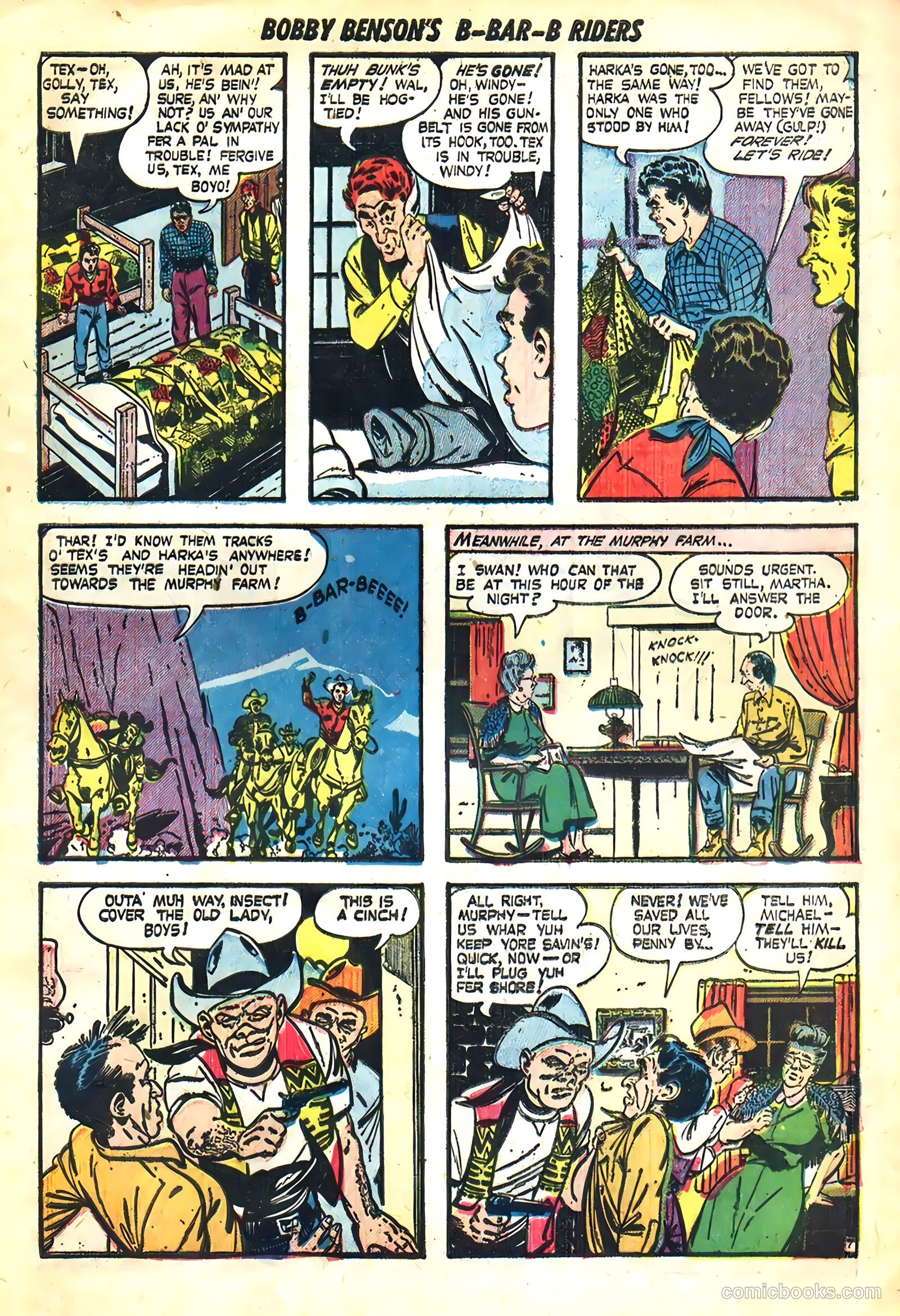 Bobby Benson's B-Bar-B Riders #3 — page 17 of 36