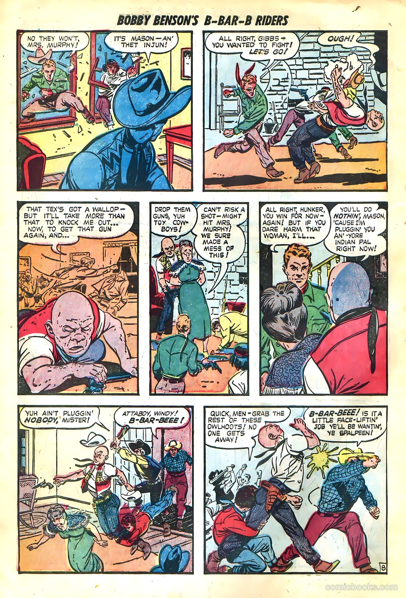 Bobby Benson's B-Bar-B Riders #3 — page 18 of 36