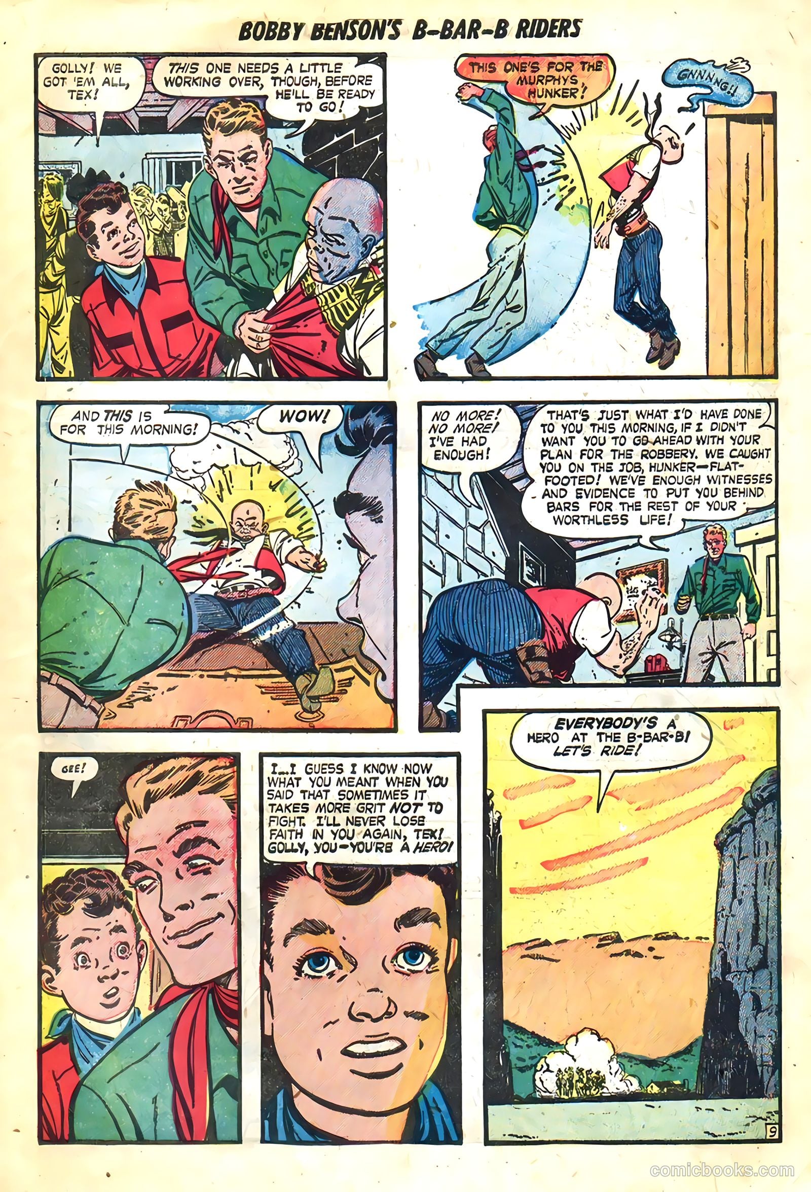 Bobby Benson's B-Bar-B Riders #3 — page 19 of 36