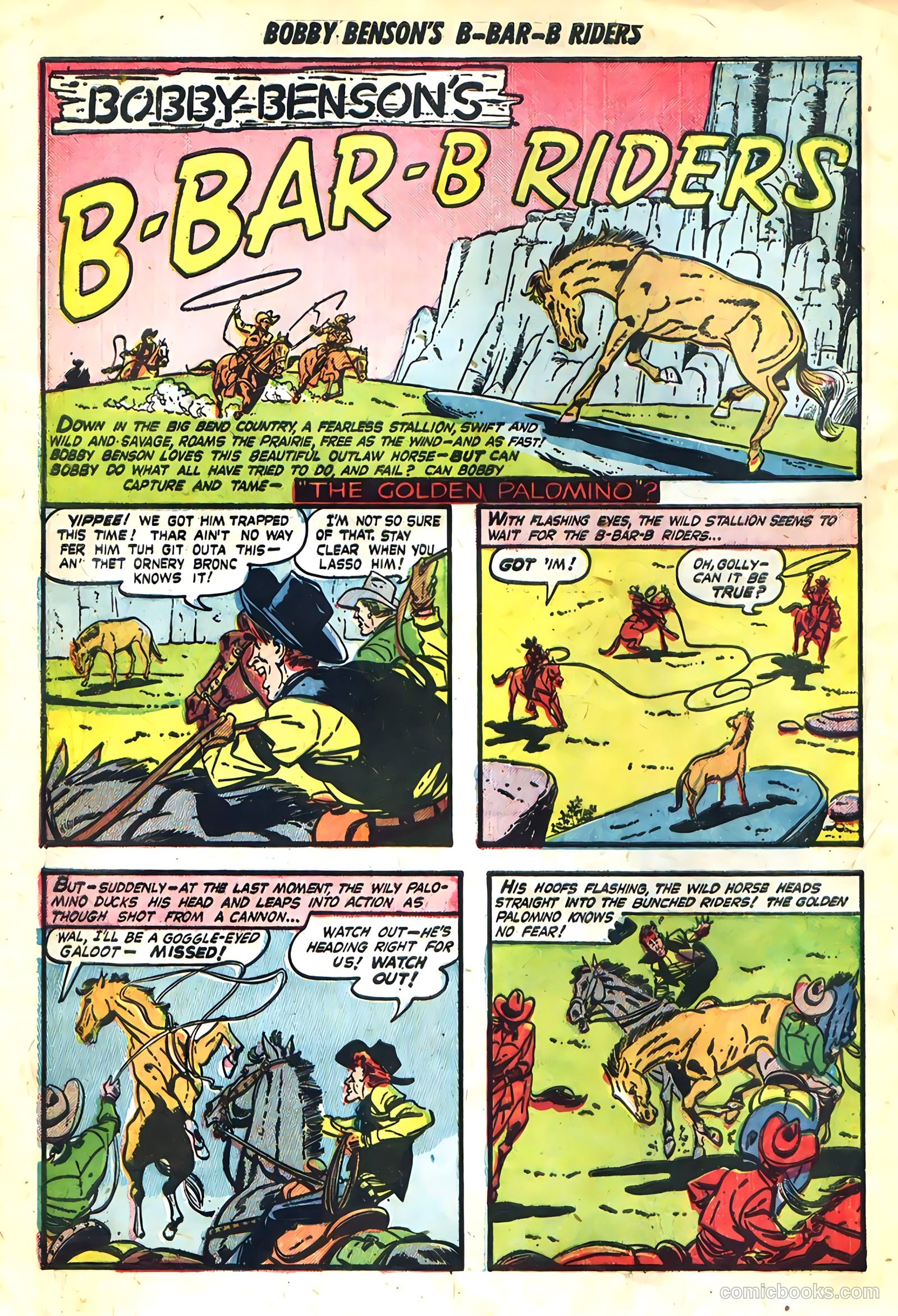 Bobby Benson's B-Bar-B Riders #3 — page 20 of 36