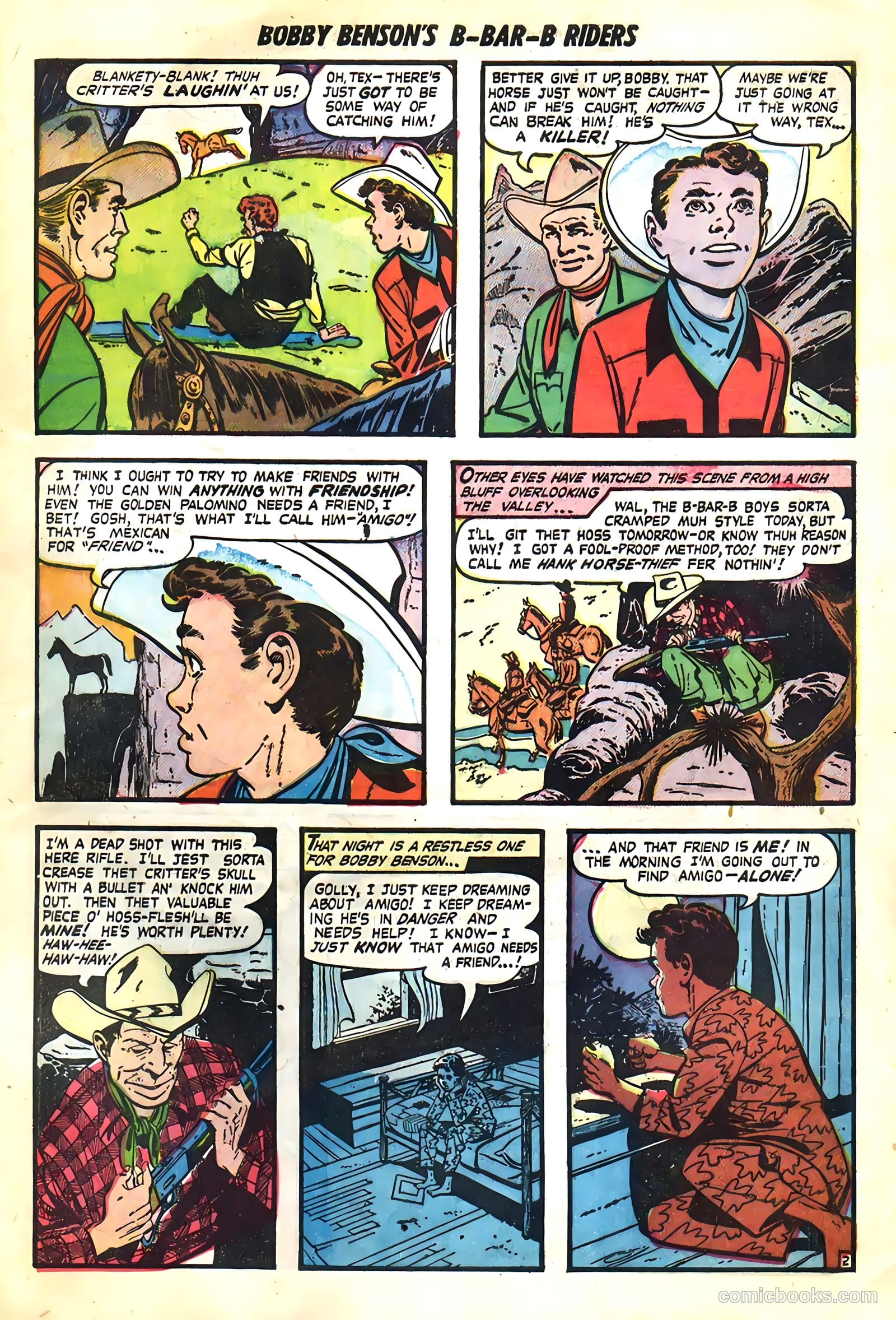 Bobby Benson's B-Bar-B Riders #3 — page 21 of 36
