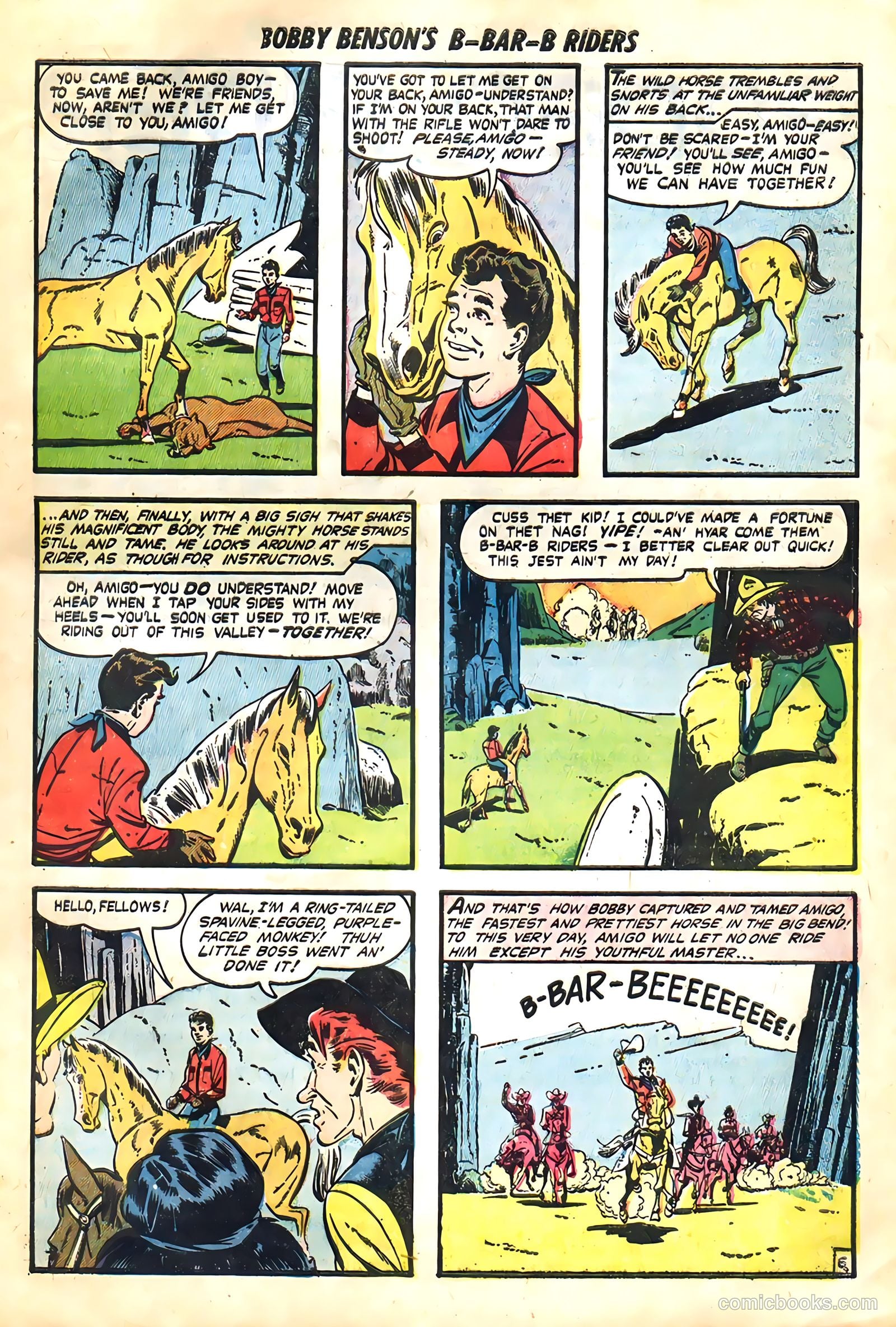 Bobby Benson's B-Bar-B Riders #3 — page 25 of 36