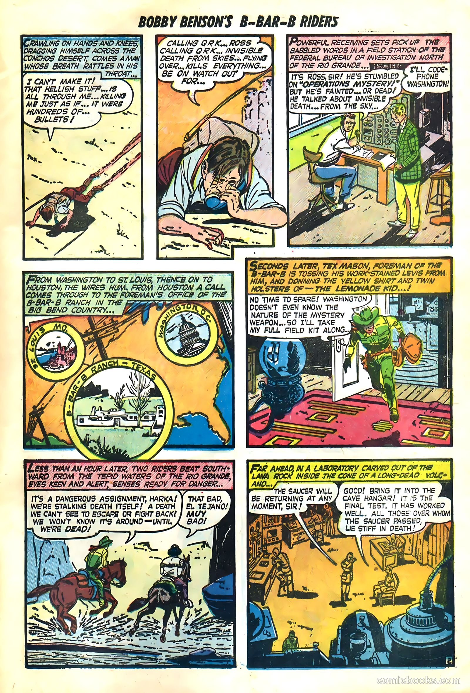 Bobby Benson's B-Bar-B Riders #3 — page 29 of 36