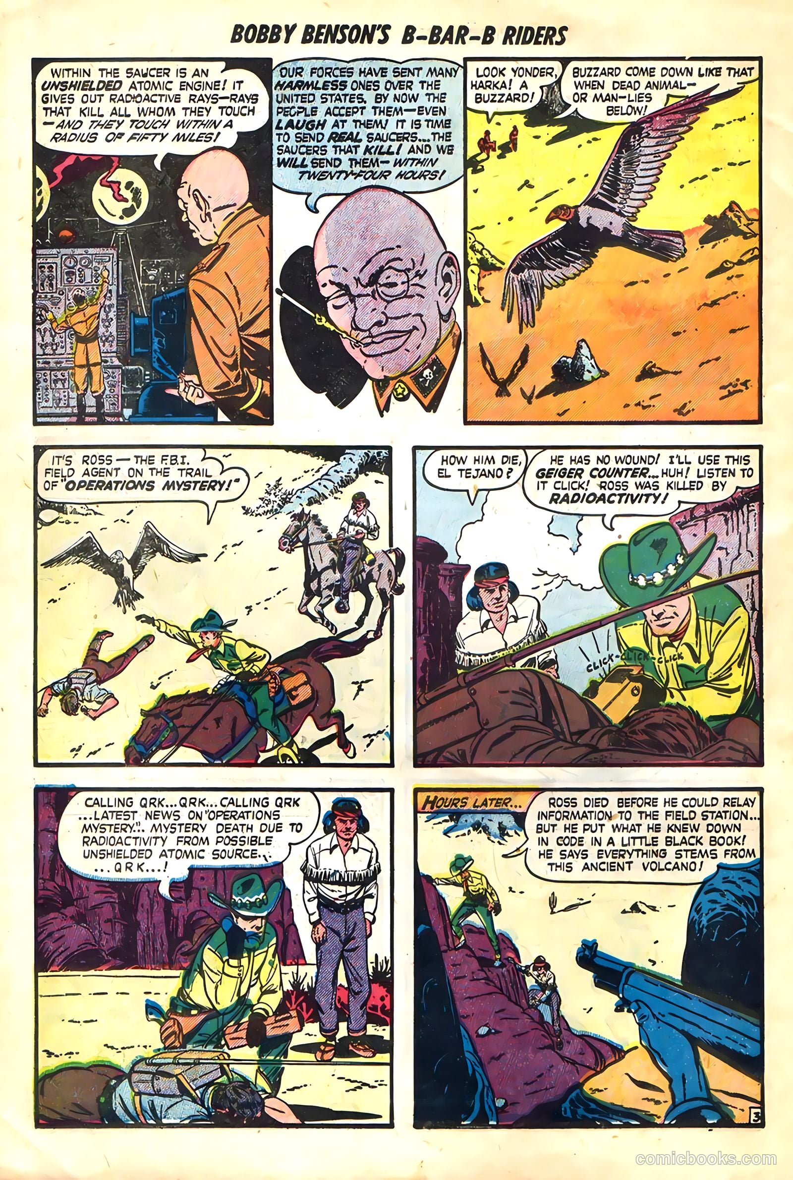 Bobby Benson's B-Bar-B Riders #3 — page 30 of 36