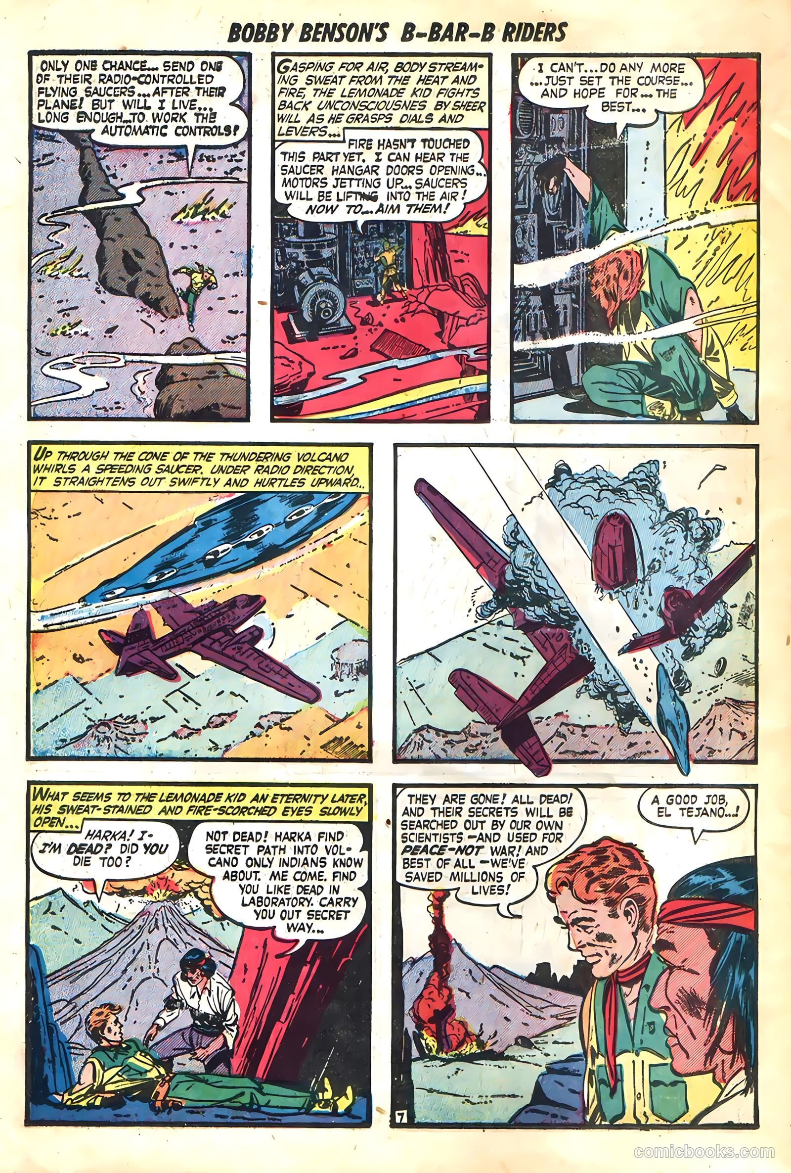 Bobby Benson's B-Bar-B Riders #3 — page 34 of 36