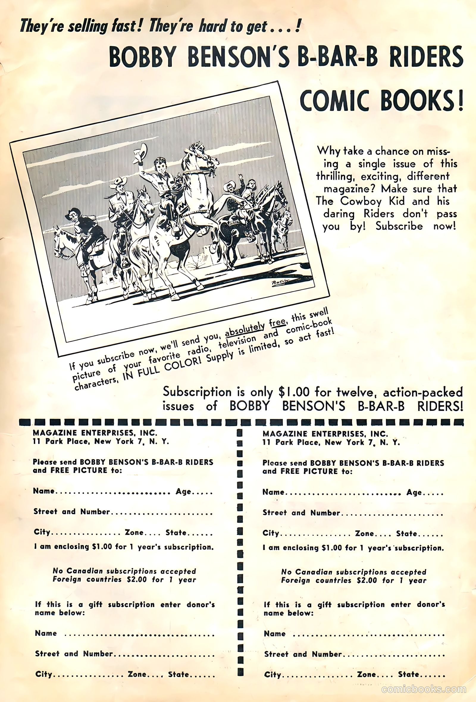 Bobby Benson's B-Bar-B Riders #3 — page 35 of 36
