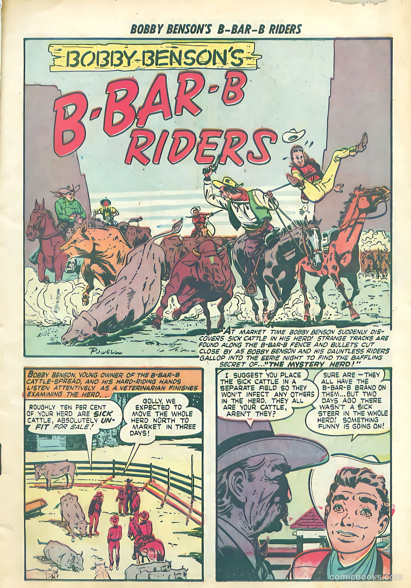 Bobby Benson's B-Bar-B Riders #4 — page 3 of 36