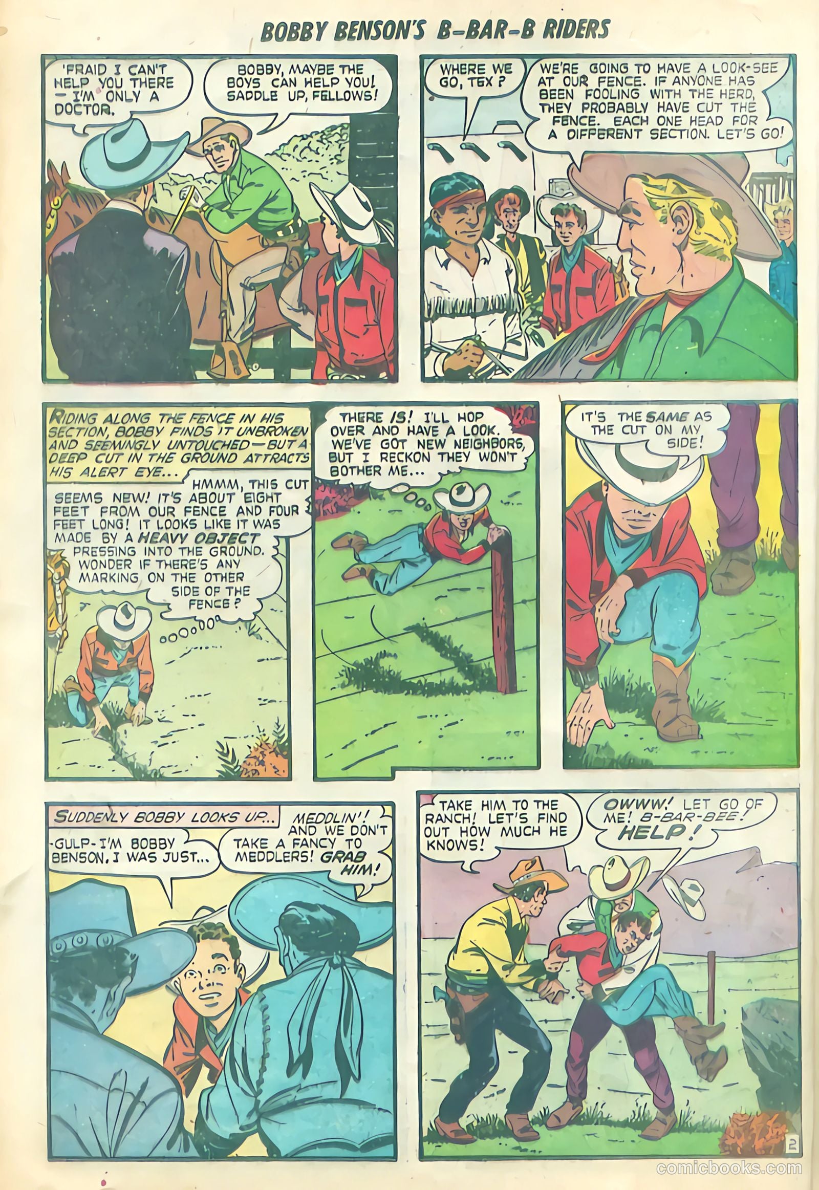 Bobby Benson's B-Bar-B Riders #4 — page 4 of 36