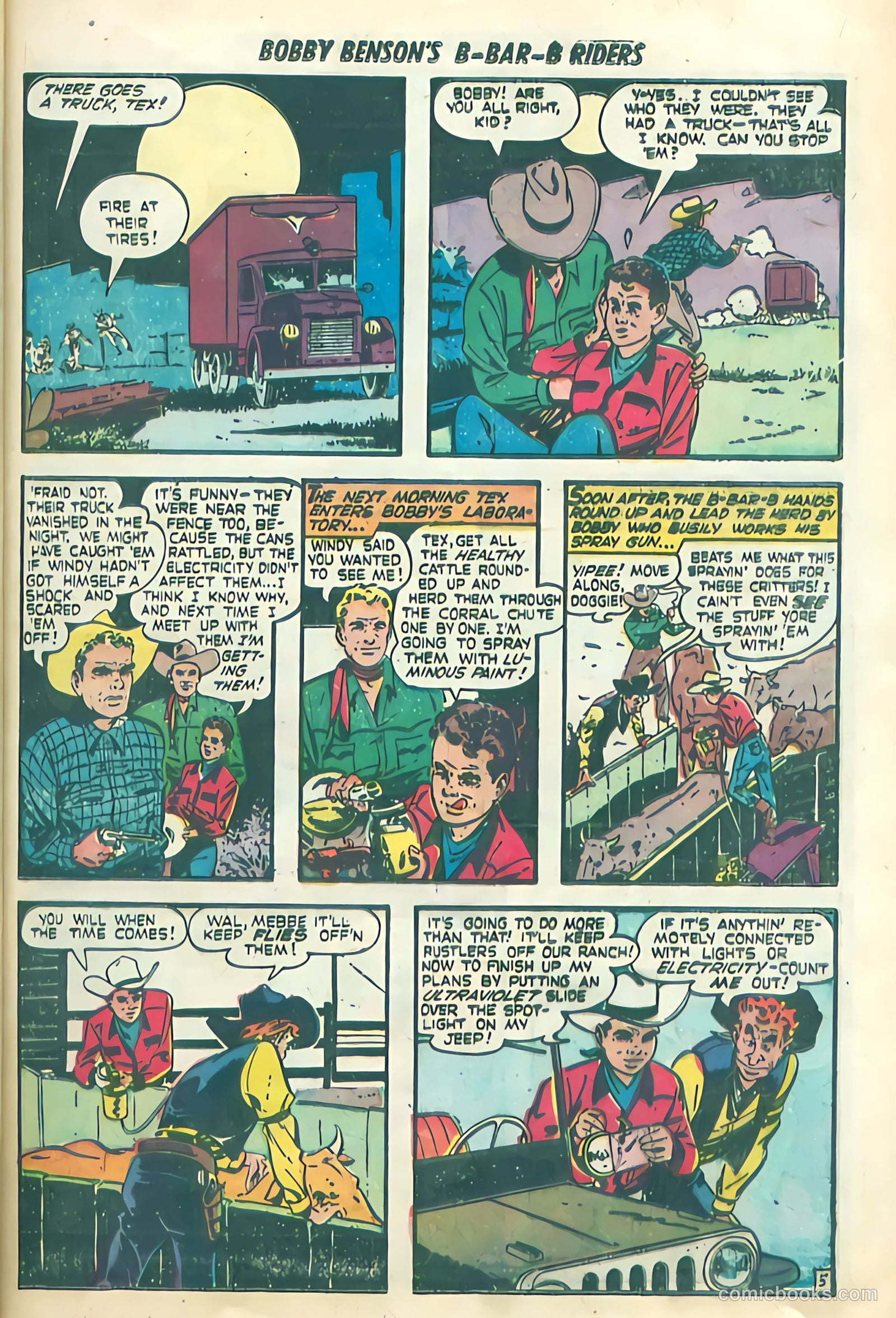 Bobby Benson's B-Bar-B Riders #4 — page 7 of 36
