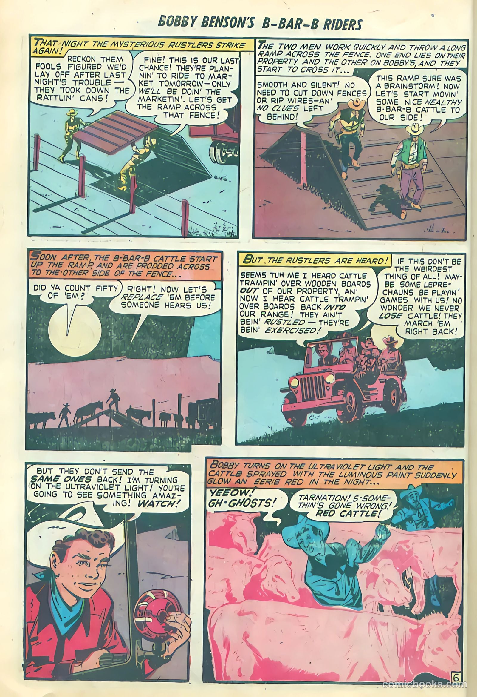 Bobby Benson's B-Bar-B Riders #4 — page 8 of 36