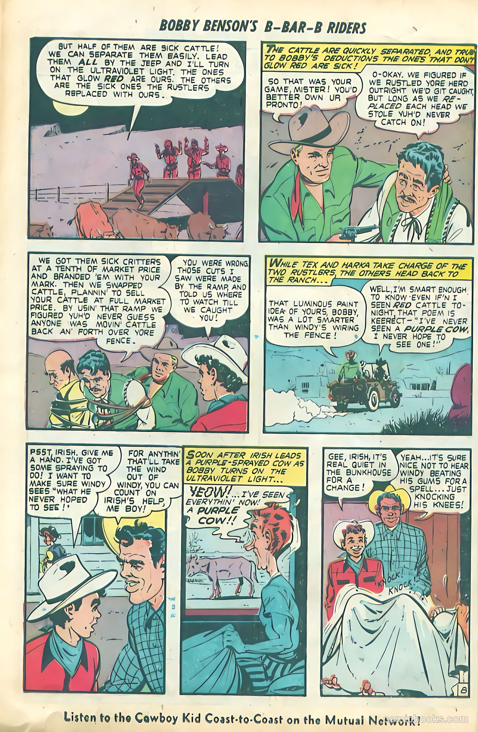 Bobby Benson's B-Bar-B Riders #4 — page 10 of 36