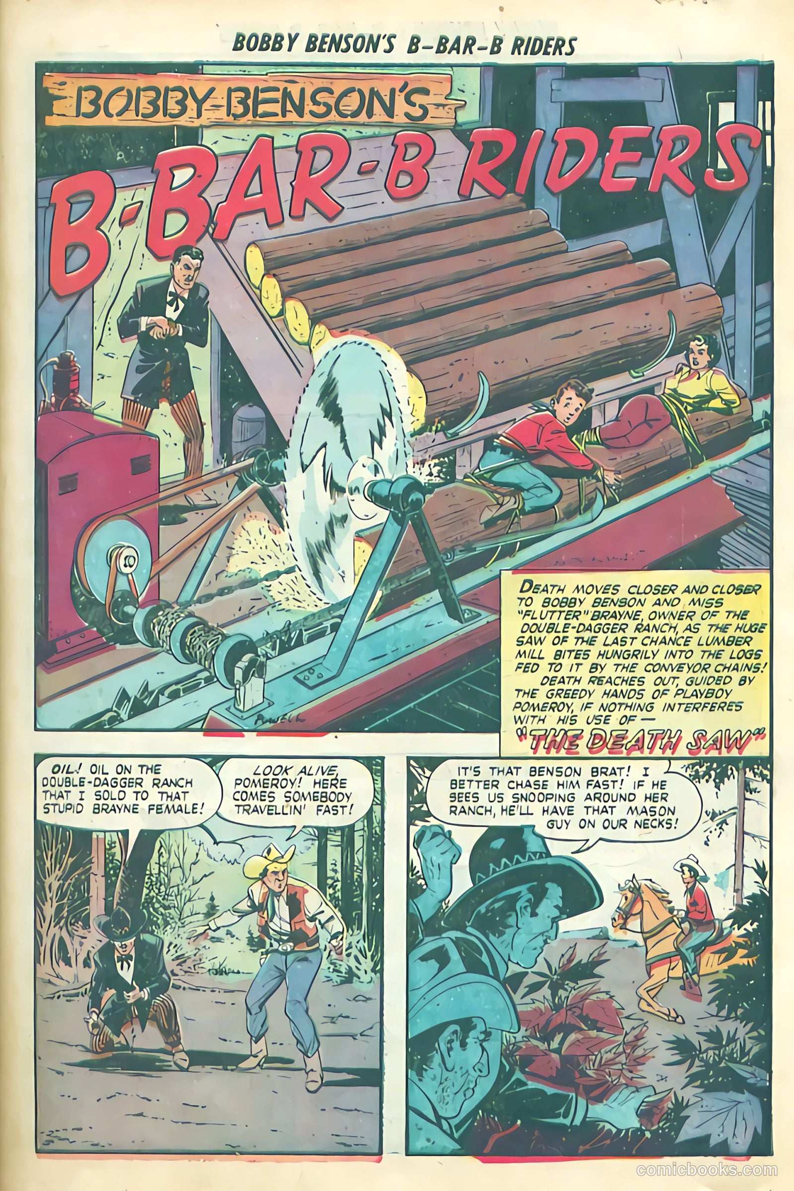 Bobby Benson's B-Bar-B Riders #4 — page 11 of 36