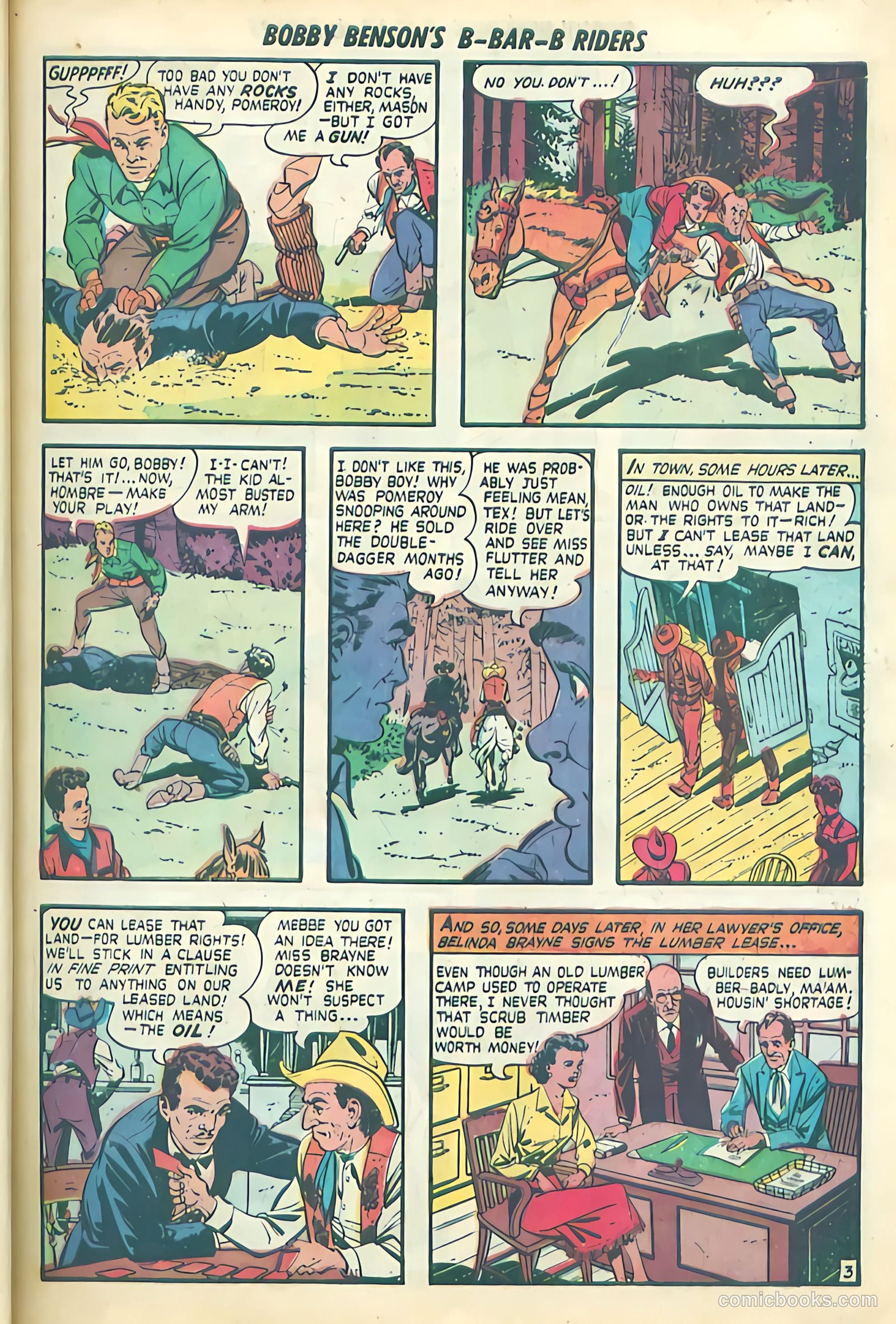Bobby Benson's B-Bar-B Riders #4 — page 13 of 36