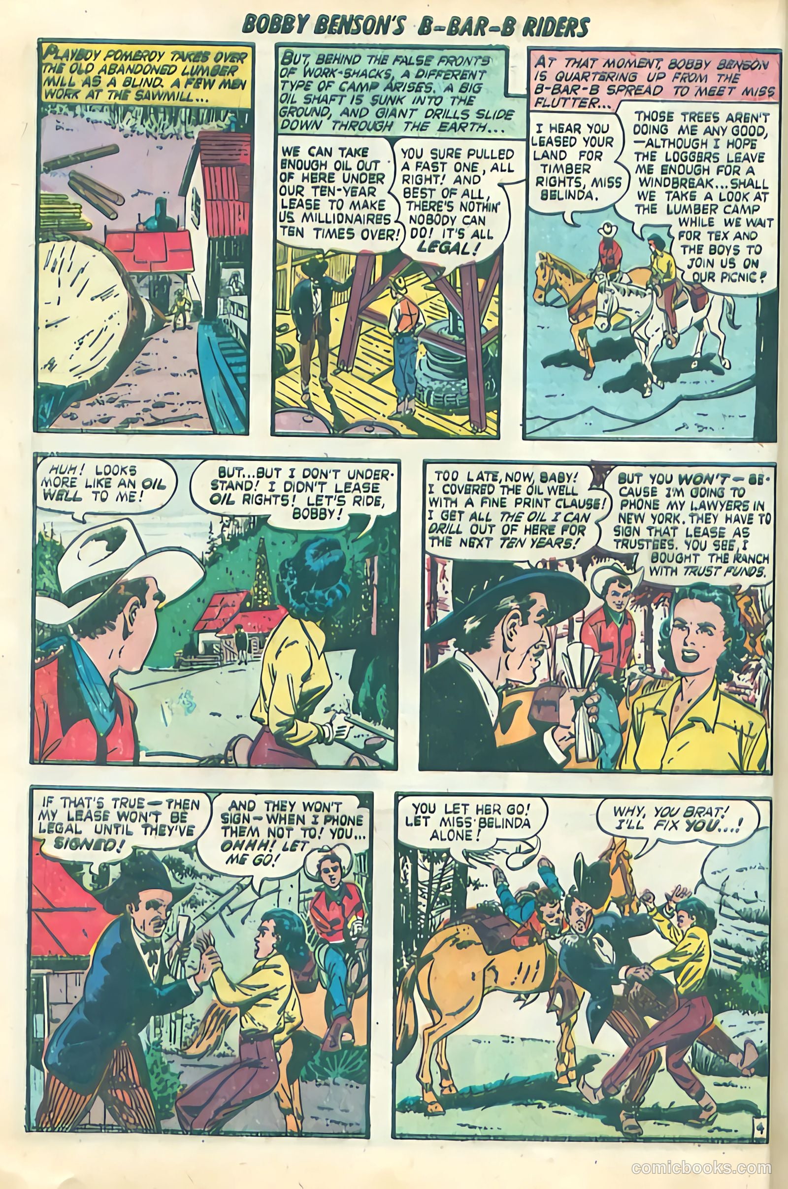 Bobby Benson's B-Bar-B Riders #4 — page 14 of 36