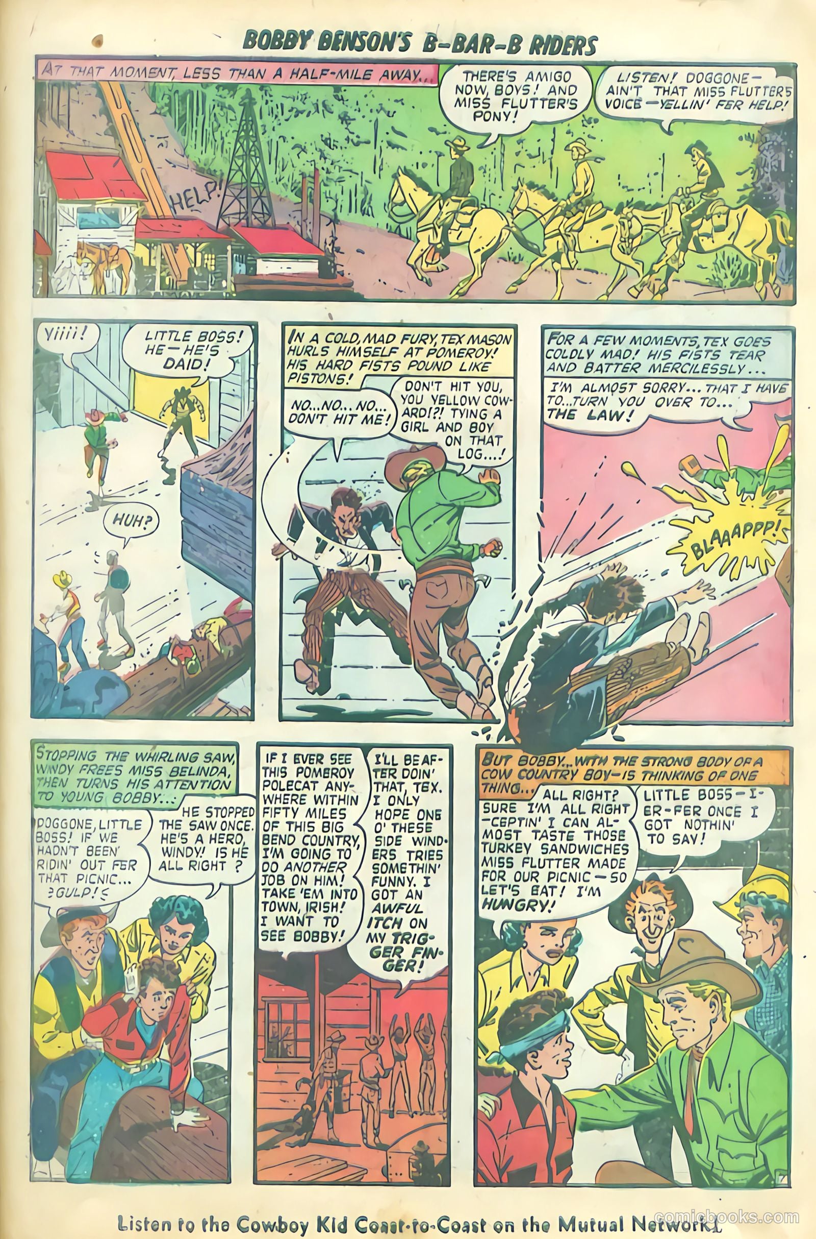 Bobby Benson's B-Bar-B Riders #4 — page 17 of 36