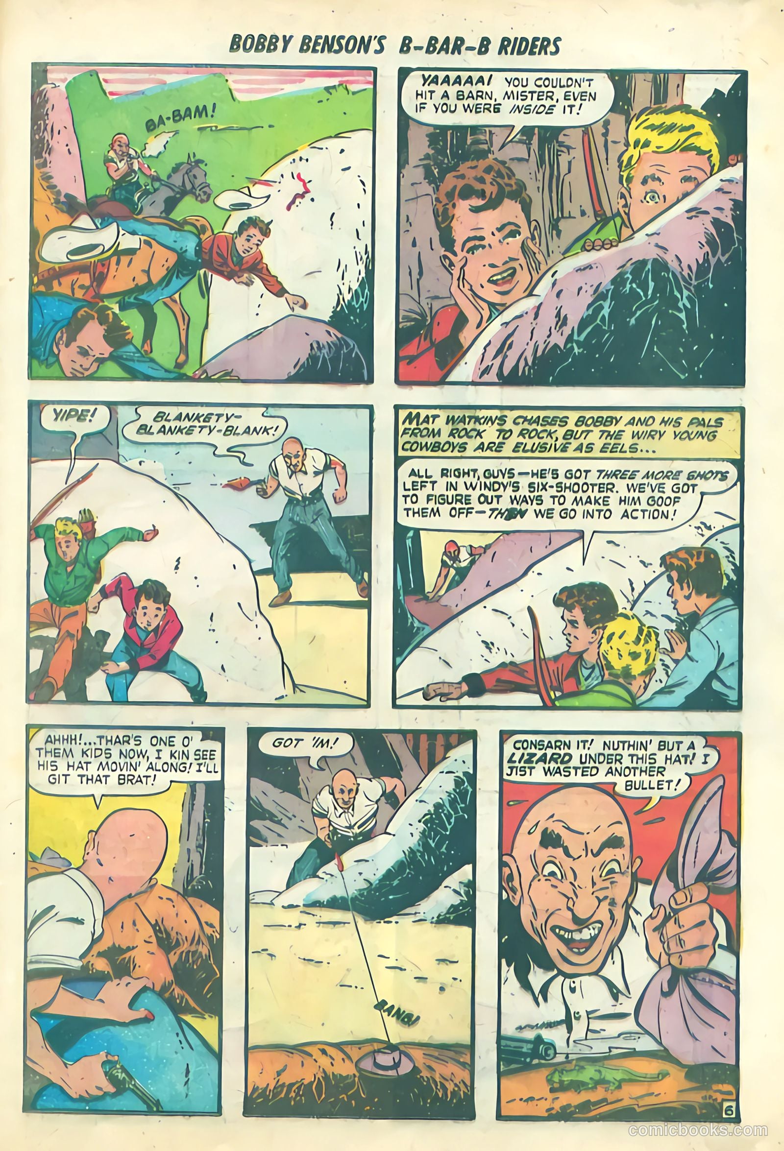 Bobby Benson's B-Bar-B Riders #4 — page 33 of 36