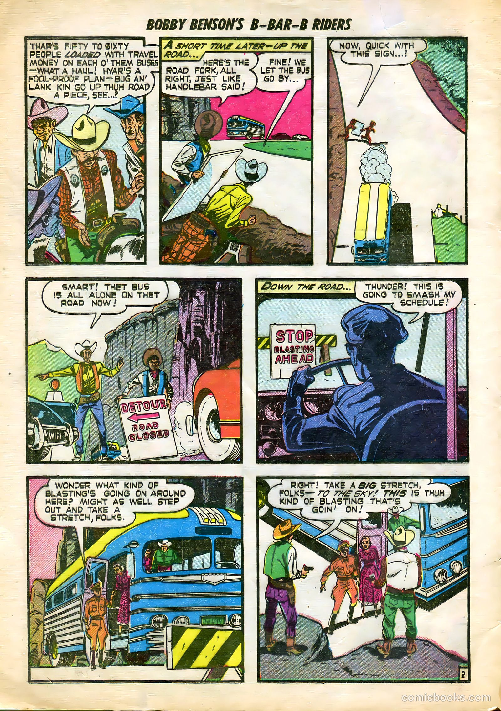Bobby Benson's B-Bar-B Riders #5 — page 4 of 36
